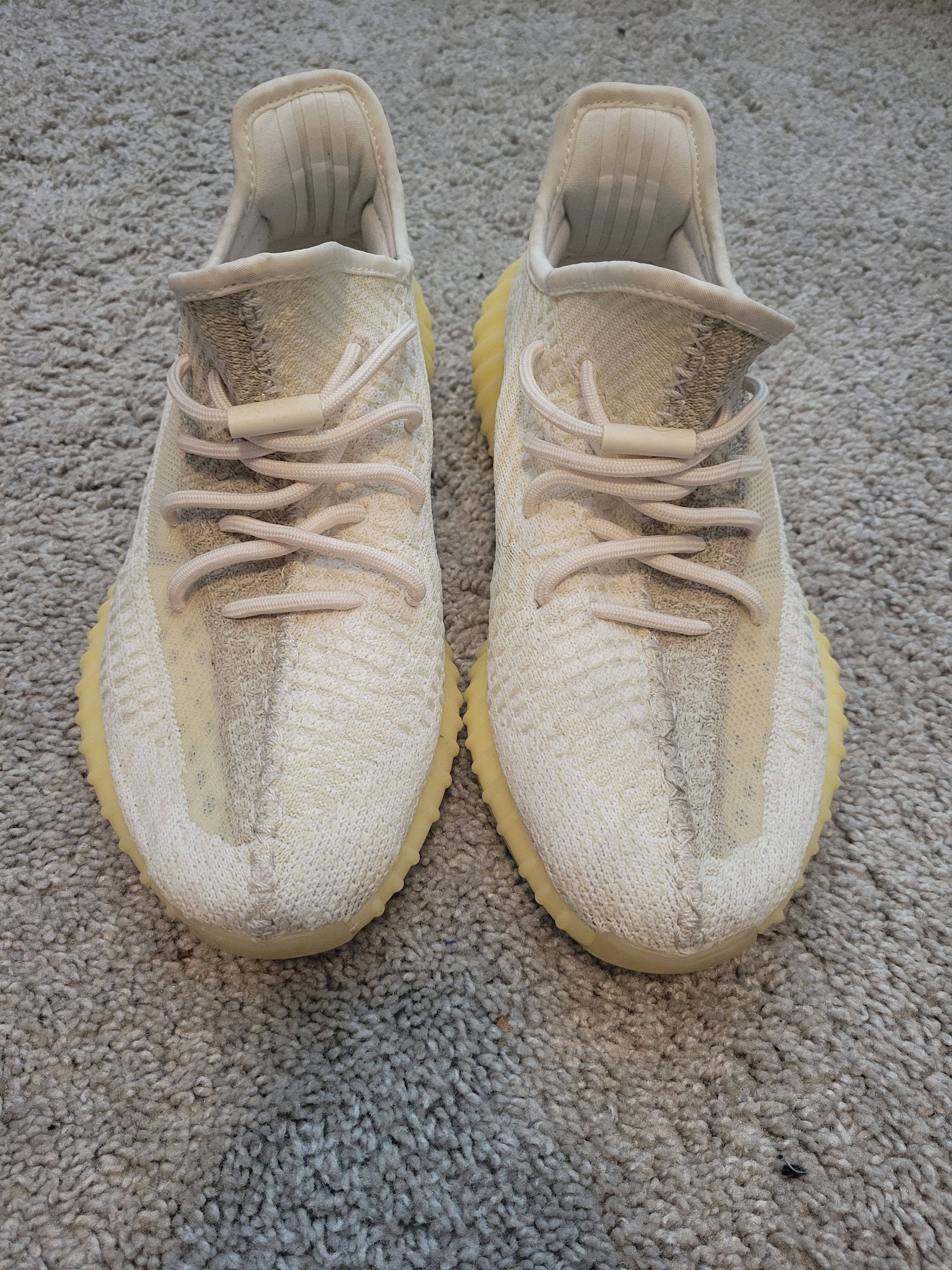Adidas Adidas Yeezy 350 V2 Natural Sz 7.5 Size US 7.5 / EU 40-41 - 1 Thumbnail