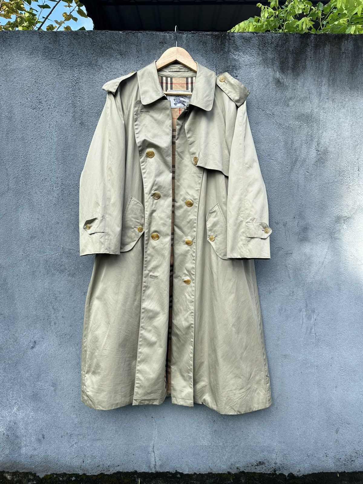 Burberry 👹Vintage Burberrys Prorsum Trench Coat Size US L / EU 52-54 / 3 - 1 Thumbnail