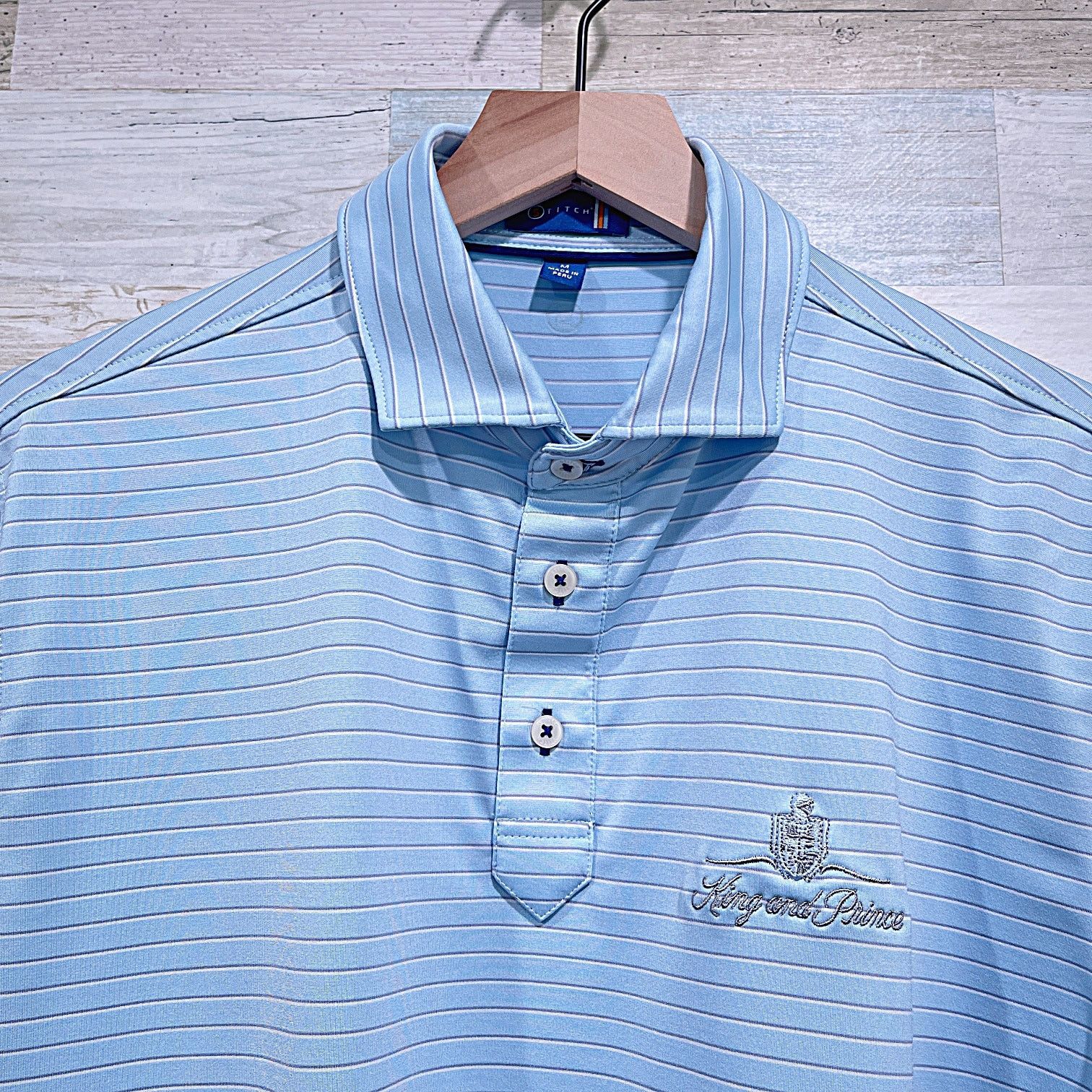 Stitch's Jeans STITCH Performance Golf Polo King & Prince Golf Mens Medium Size US M / EU 48-50 / 2 - 2 Thumbnail