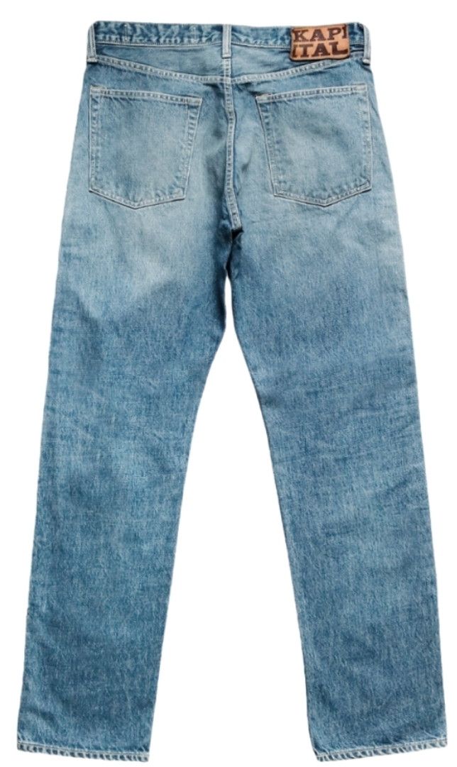 Kapital Kapital 14 oz. Denim 5P Monkey Cisco Gemstone Pants Indigo Size US 34 / EU 50 - 2 Thumbnail