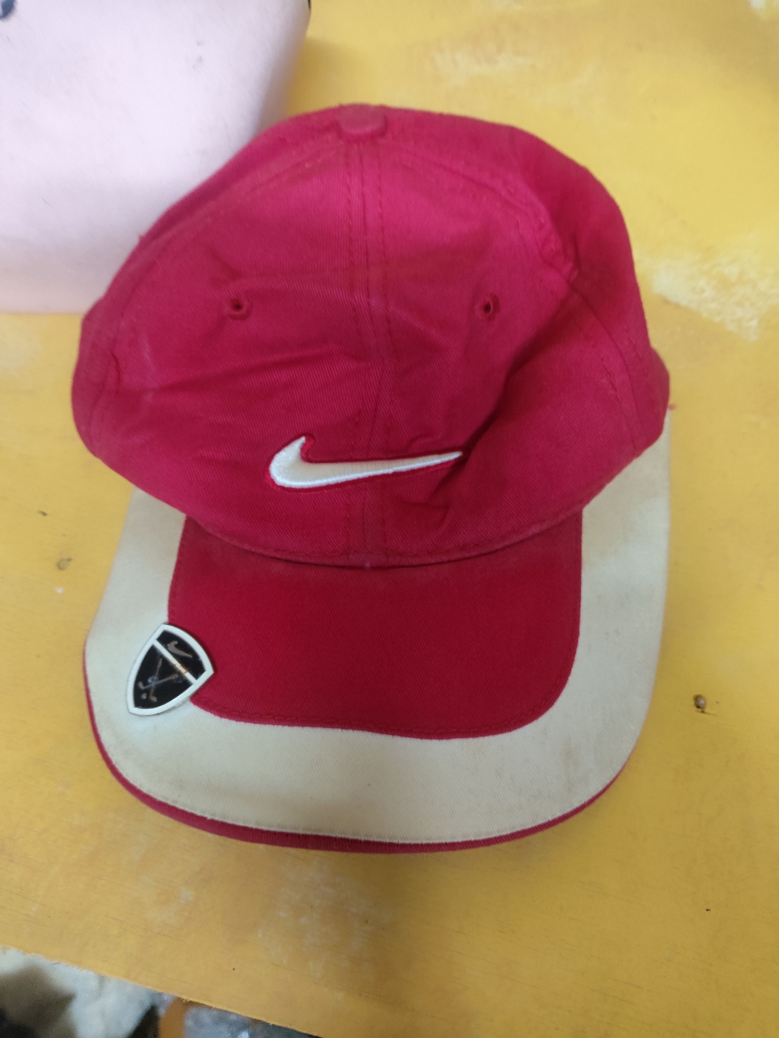 Nike × Tiger Woods HAT GOLF 💥 TIGER WOOD ❌ NIKE RED WHITE VINTAGE Size ONE SIZE - 12 Thumbnail