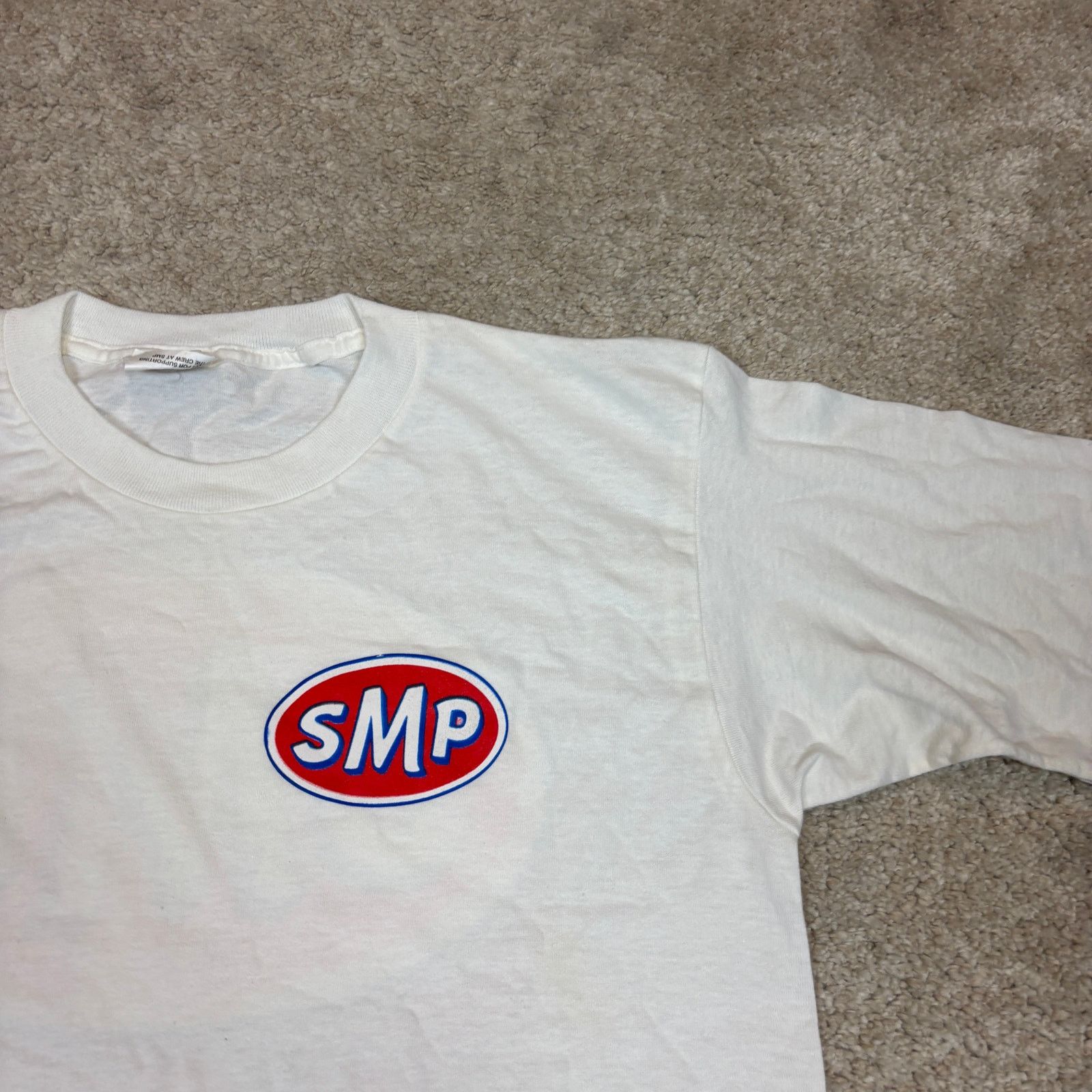 Vintage Vintage 90s SMP Skateboarding STP Parody Logo T Shirt M Size US M / EU 48-50 / 2 - 3 Thumbnail