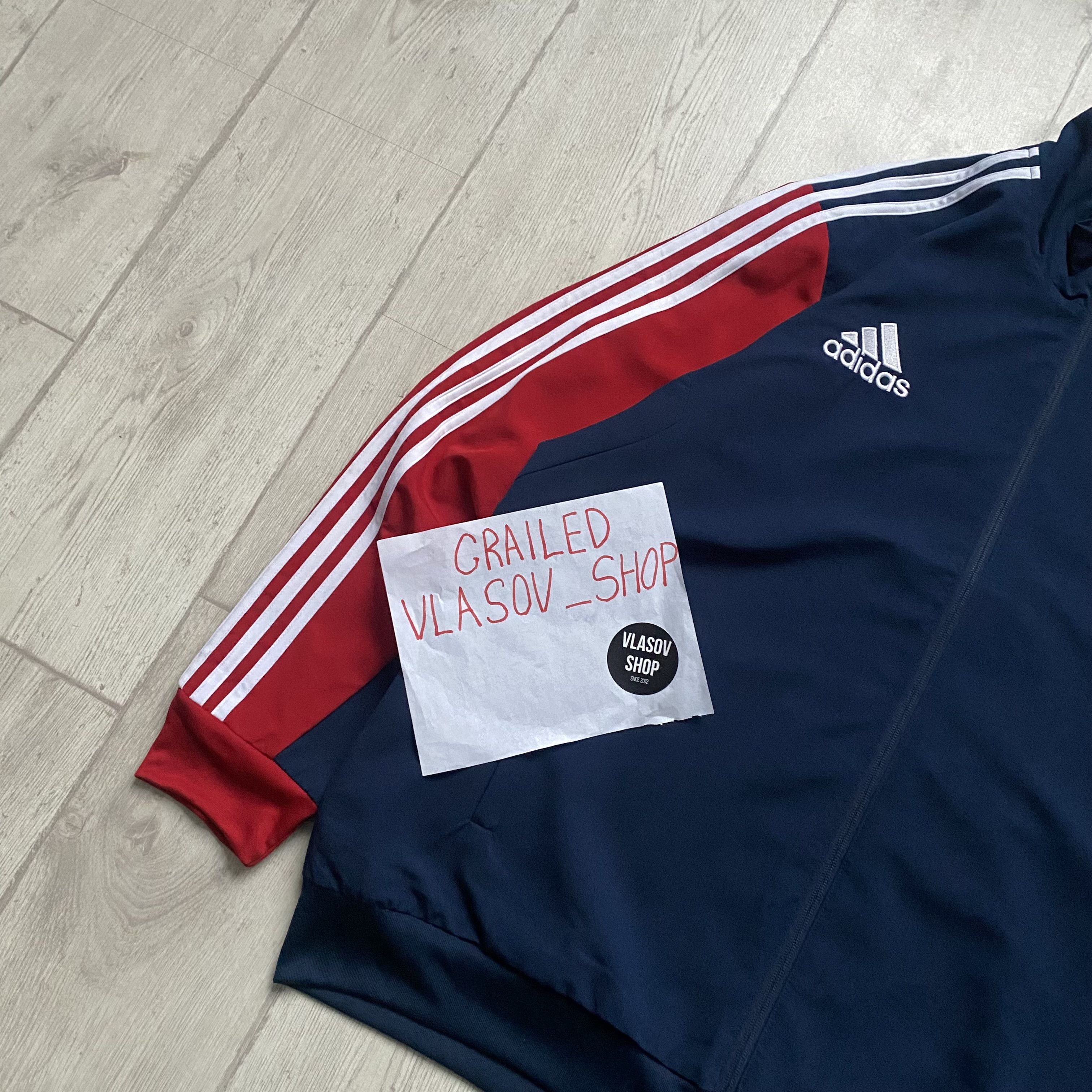Adidas 🏈 Vintage Adidas Nylon England Rugby jersey Jacket Drill Size US XL / EU 56 / 4 - 4 Thumbnail