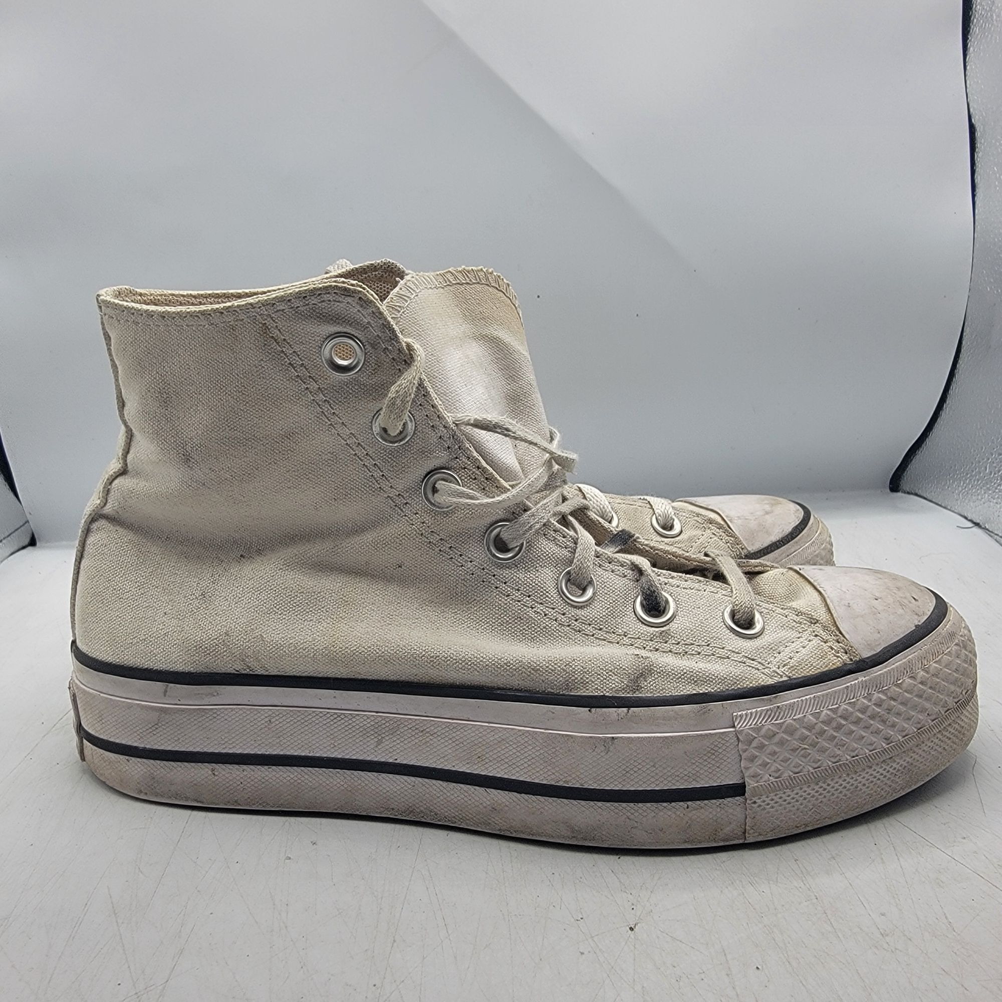 Converse Converse Chuck Taylor All Star Platform High Womens 7.5 Whit Size US 7.5 / IT 37.5 - 13 Thumbnail