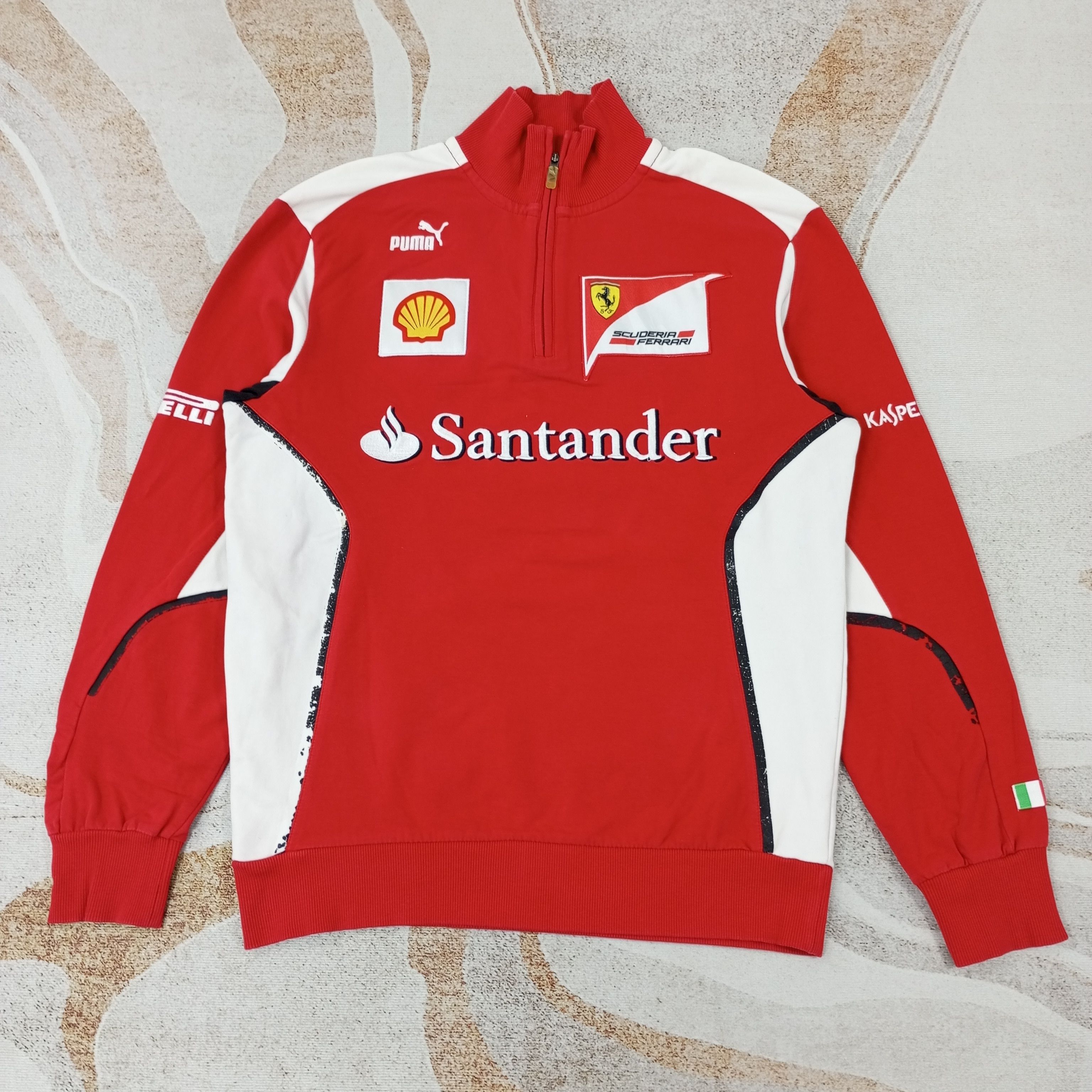 Ferrari Puma Ferrari Half Zipper Sweatshirt c234n20 Size US M / EU 48-50 / 2 - 1 Thumbnail