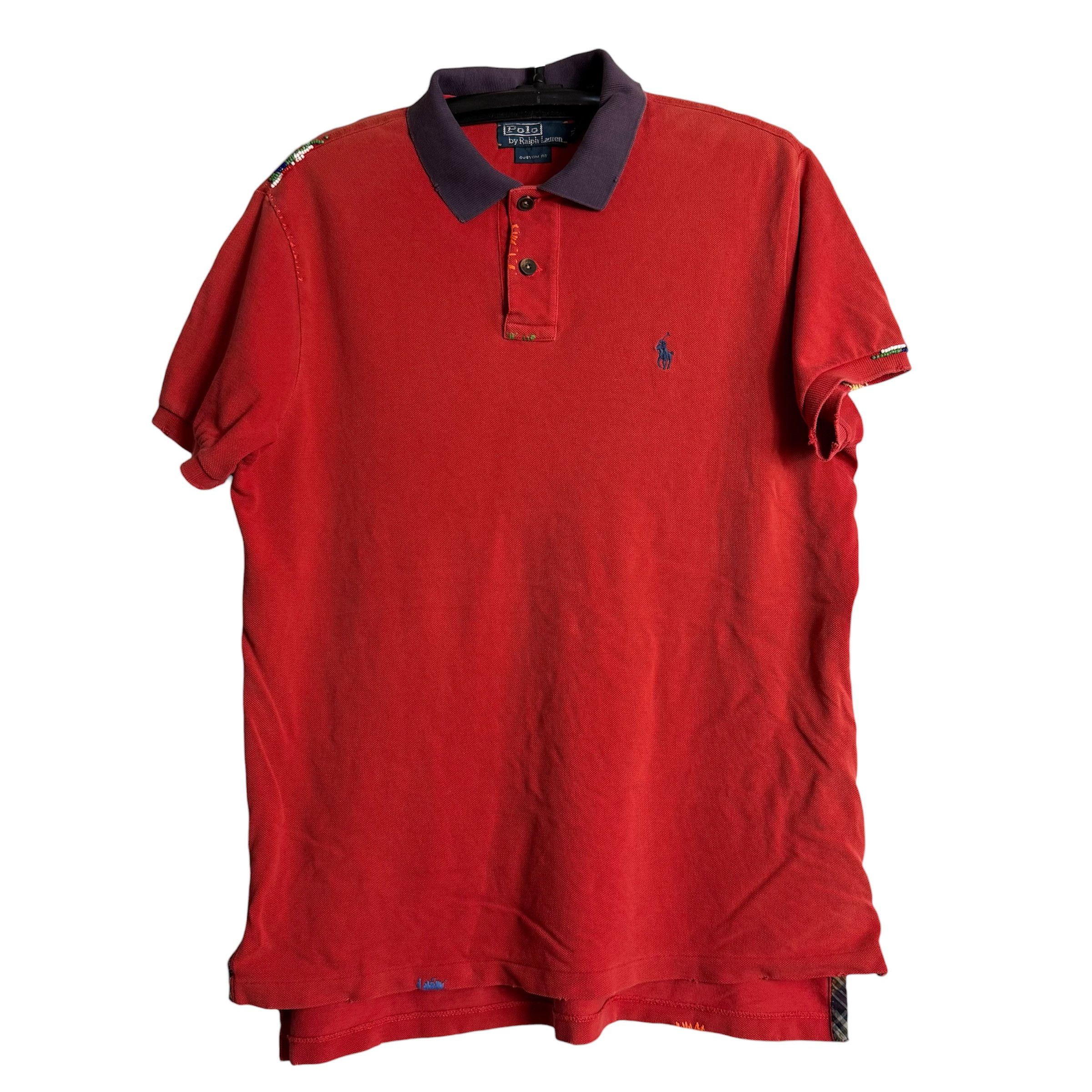 Polo Ralph Lauren 🔥RARE🔥Vtg Polo Ralph Lauren Custom Fit Edition Polo Shirt Size US XL / EU 56 / 4 - 1 Thumbnail