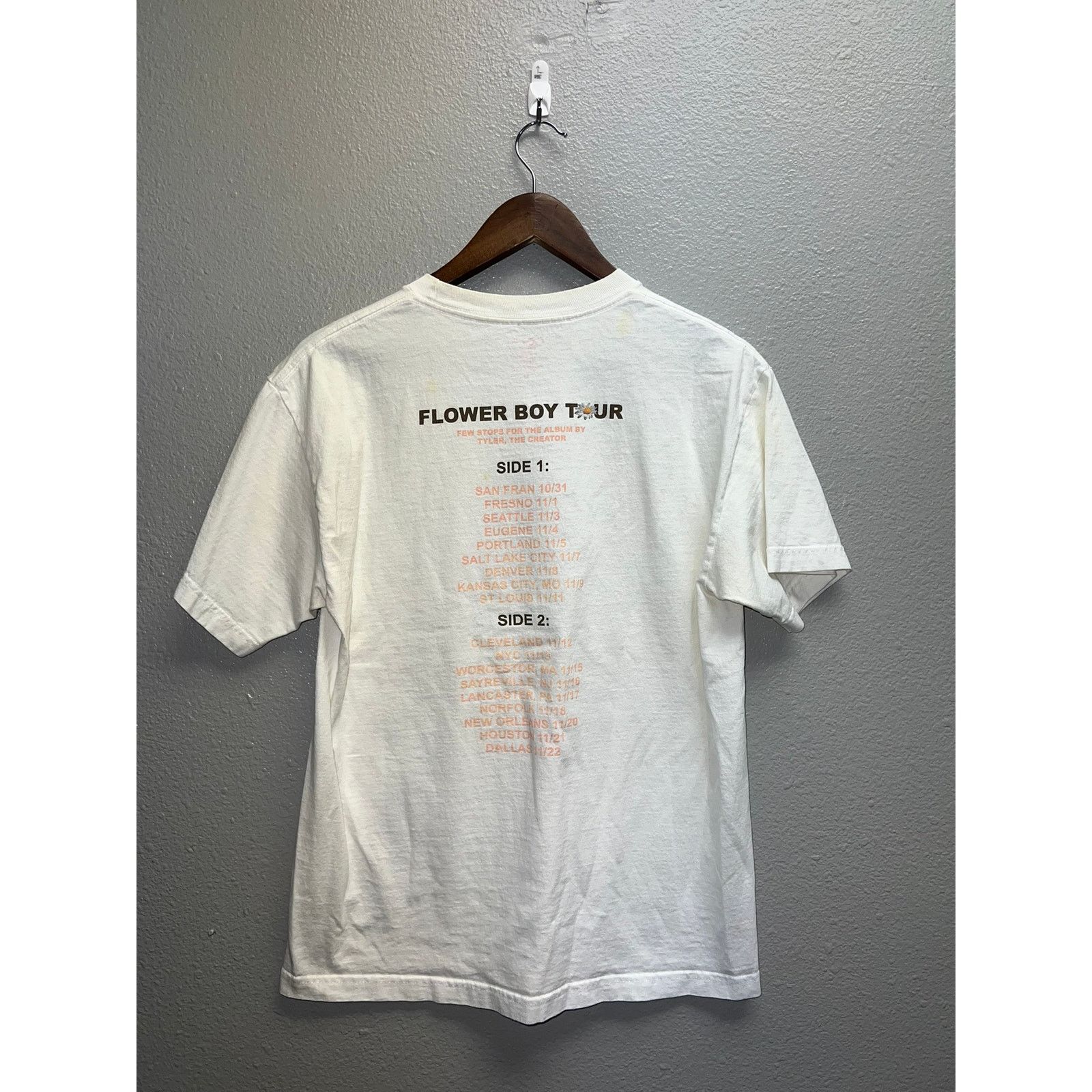 Golf Wang Tyler The Creator Flower Boy Tour Shirt Concert Tee Medium Size US M / EU 48-50 / 2 - 7 Thumbnail