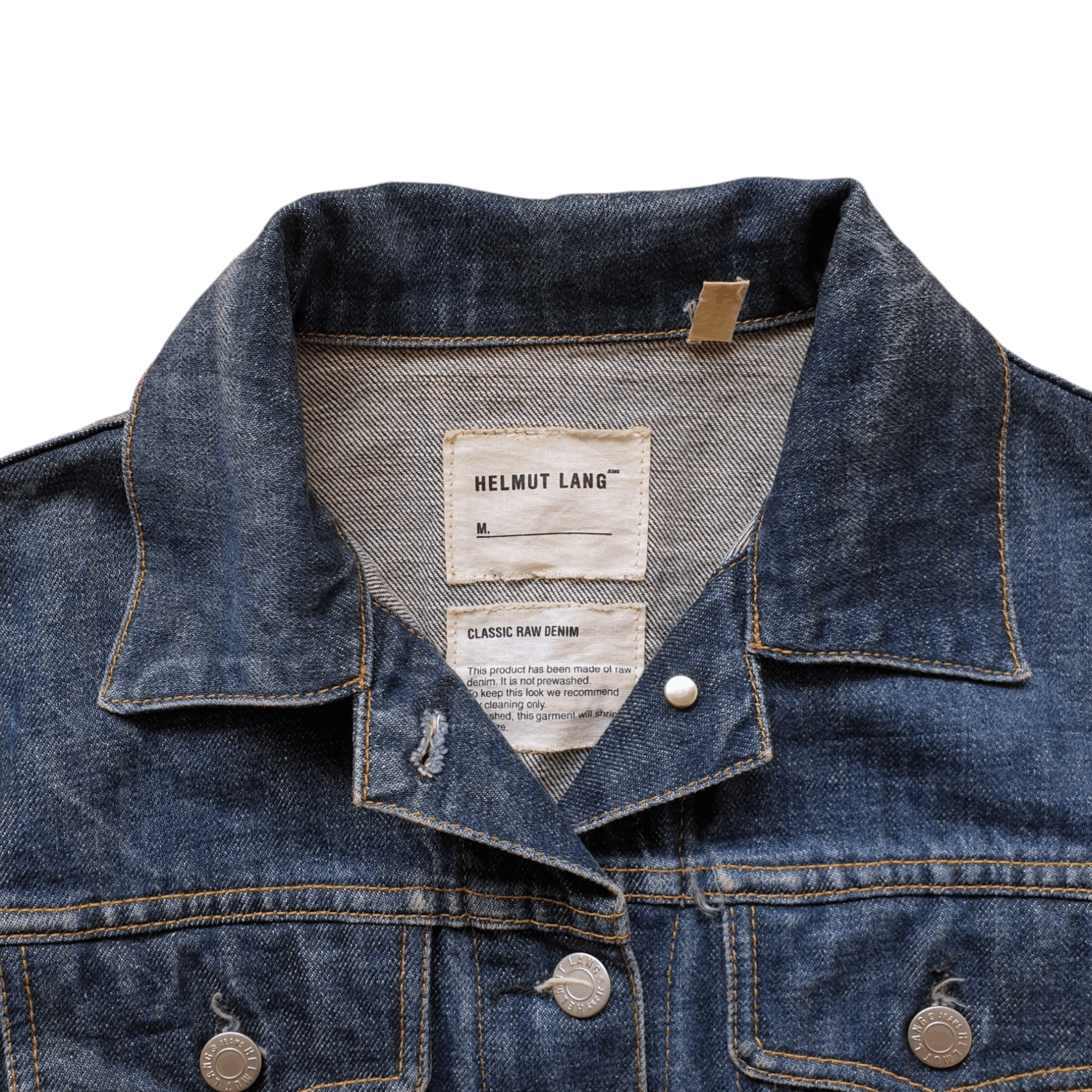 Helmut Lang Vintage Helmut Lang Denim Jacket Size US M / EU 48-50 / 2 - 6 Thumbnail