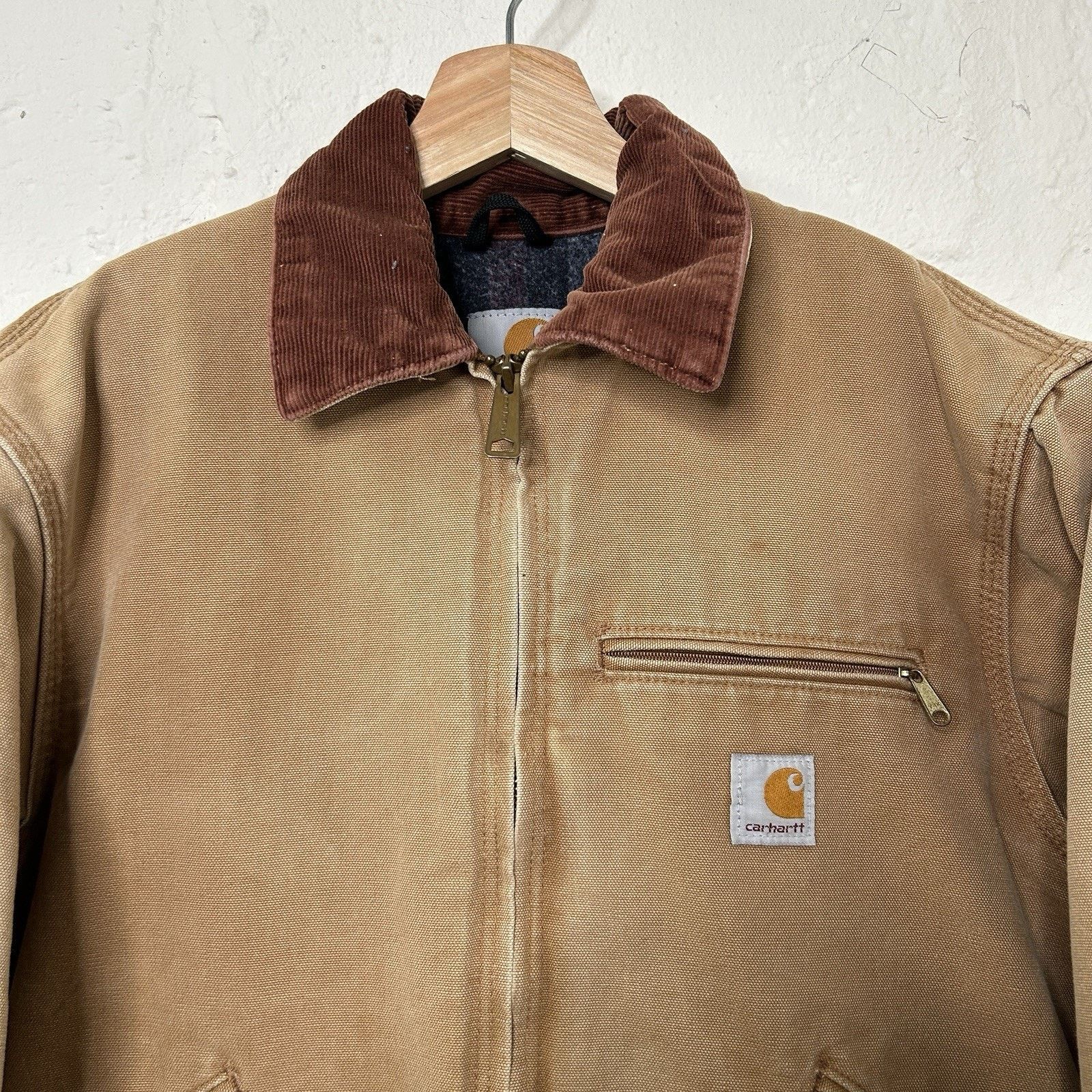Carhartt Vintage Carhartt Blanket-Lined Detroit Jacket “Brown” J01 Size US S / EU 44-46 / 1 - 3 Thumbnail