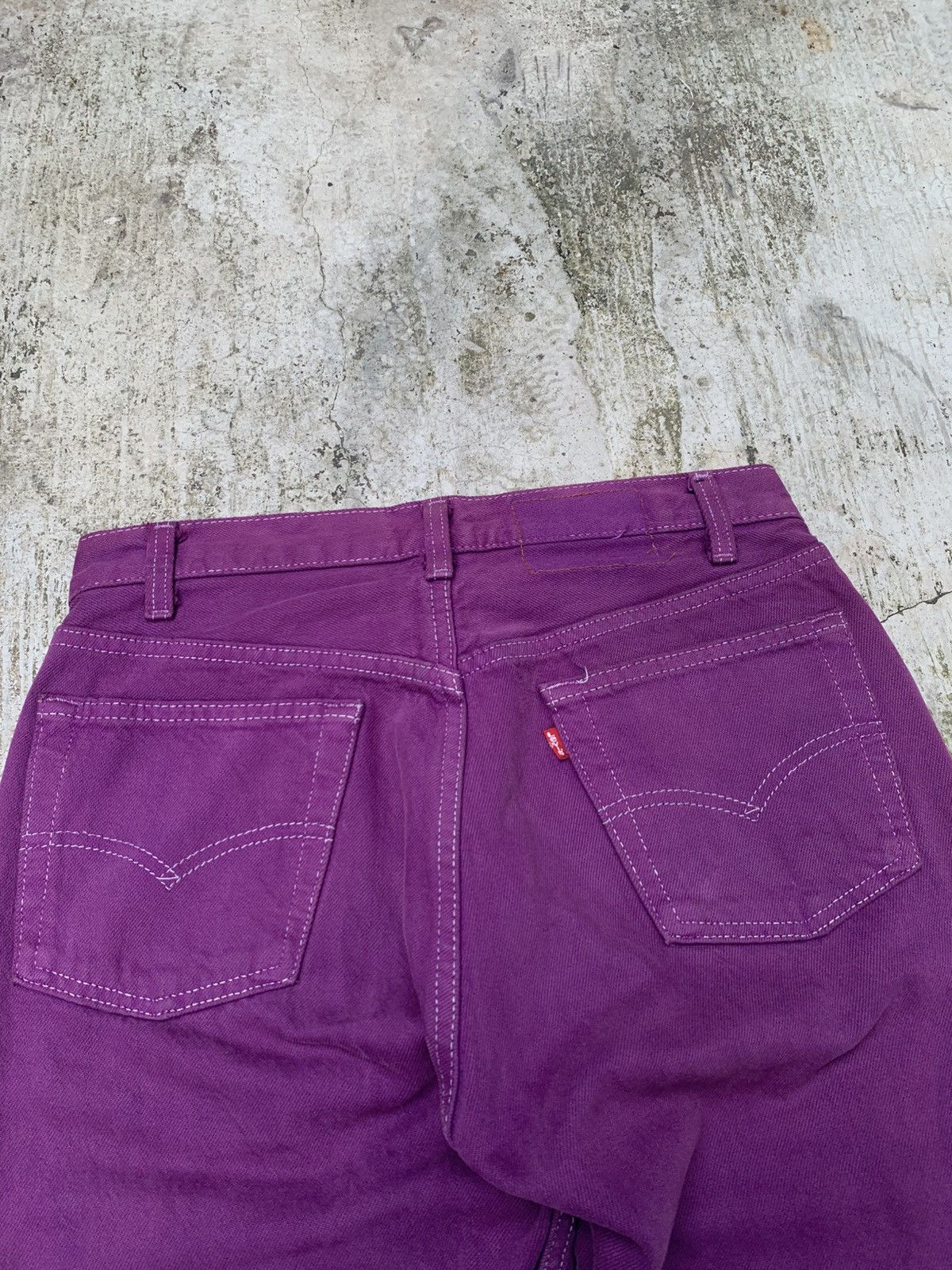 Levi's Vintage Clothing Vintage Levi's 501 purple jeans Size US 30 / EU 46 - 4 Thumbnail