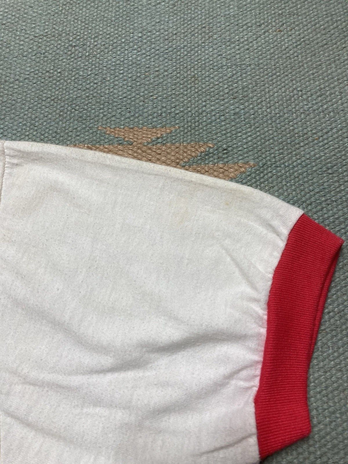 Vintage 60s 70s ringer t shirt Boy Scout bear Lake Michigan BSA XL Size US XL / EU 56 / 4 - 9 Thumbnail
