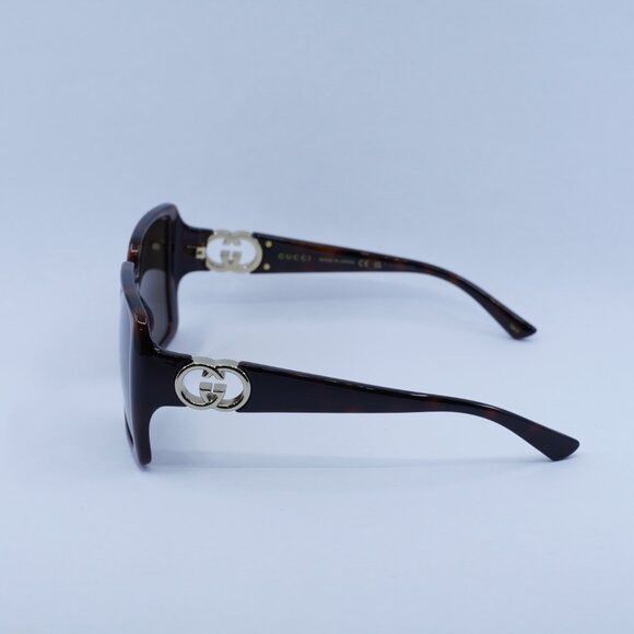 Gucci 🕶️ New Gucci GG1692S 002 Sunglasses - Havana Frame Size ONE SIZE - 9 Thumbnail
