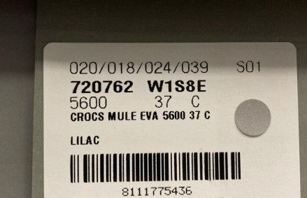 Balenciaga × Crocs o1in1g1024 Crocs™ Mules in Purple Size US 7 / IT 37 - 6 Thumbnail