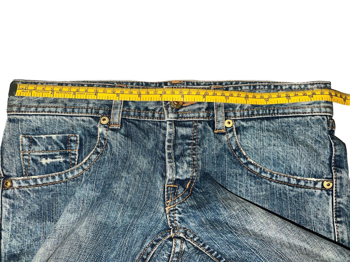 Japanese Brand Jacky Japan Distressed Ripped Lowrise Skinny Fit Jeans 30x32 Size 30" / US 8 / IT 44 - 10 Thumbnail