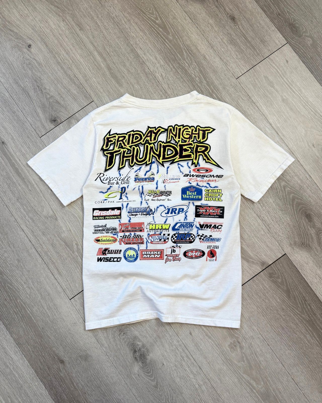 Vintage Rare 2008 Ohsweken Canadian Sprint Car Nationals T-Shirt - S Size US S / EU 44-46 / 1 - 2 Thumbnail