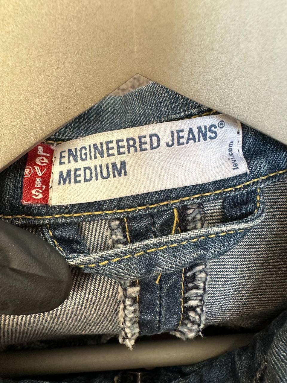 Levi's Vintage Clothing Levi's Engineered Denim Jacket Distressed Jeans Rare Size US M / EU 48-50 / 2 - 13 Thumbnail