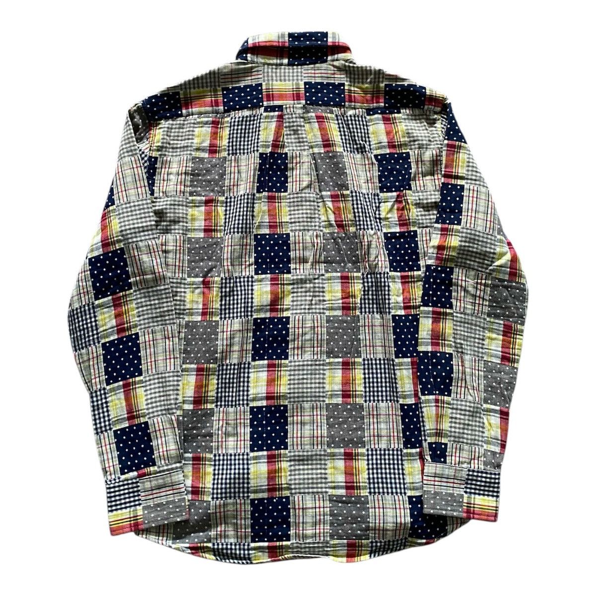 Comme des Garcons Vintage Comme des Garcons button homme plus patchwork shirt Size US M / EU 48-50 / 2 - 2 Thumbnail