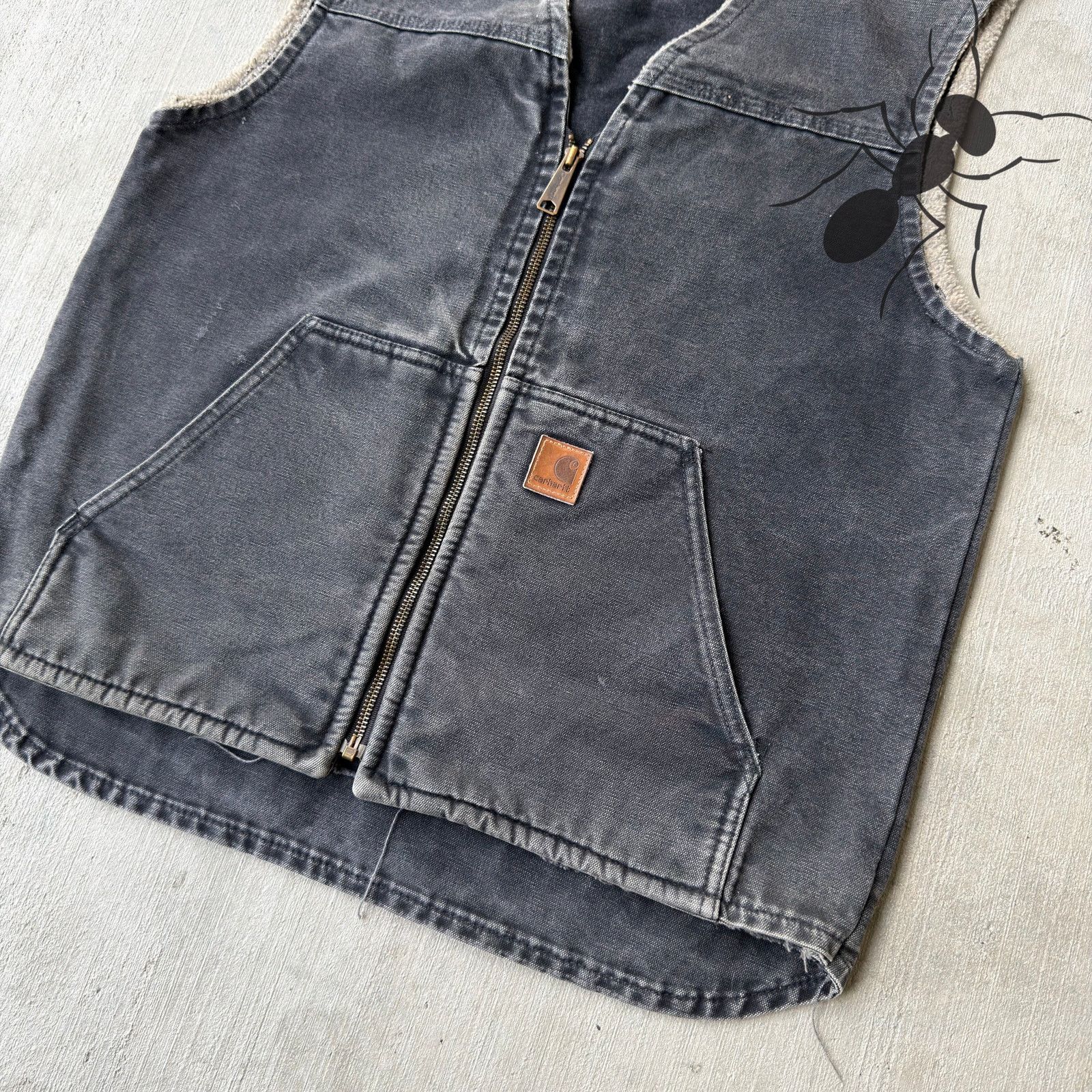 Carhartt × Vintage Carhartt black work wear vest Size US S / EU 44-46 / 1 - 2 Thumbnail