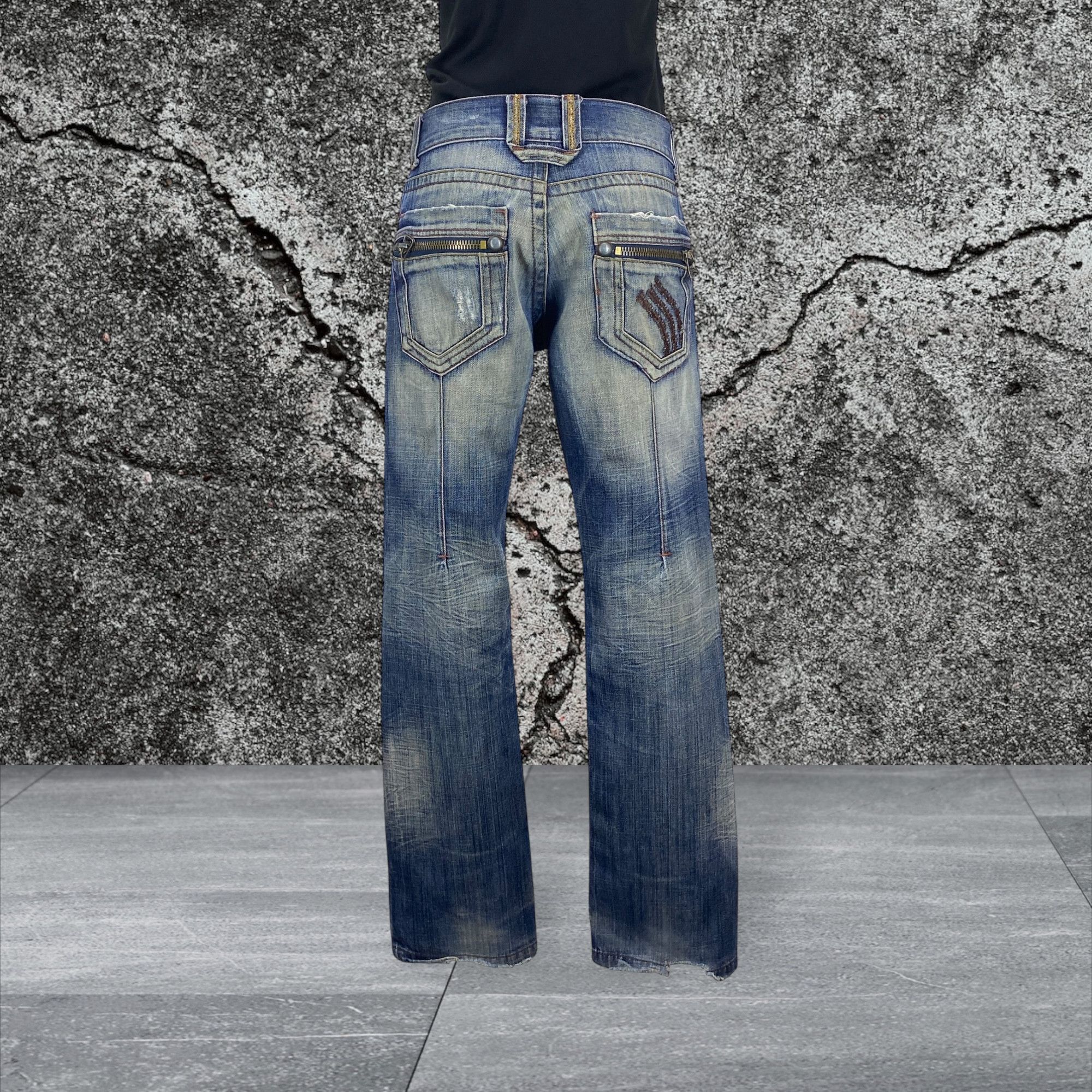 Japanese Brand Godian Jeans Distressed Jeans Size US 30 / EU 46 - 1 Thumbnail