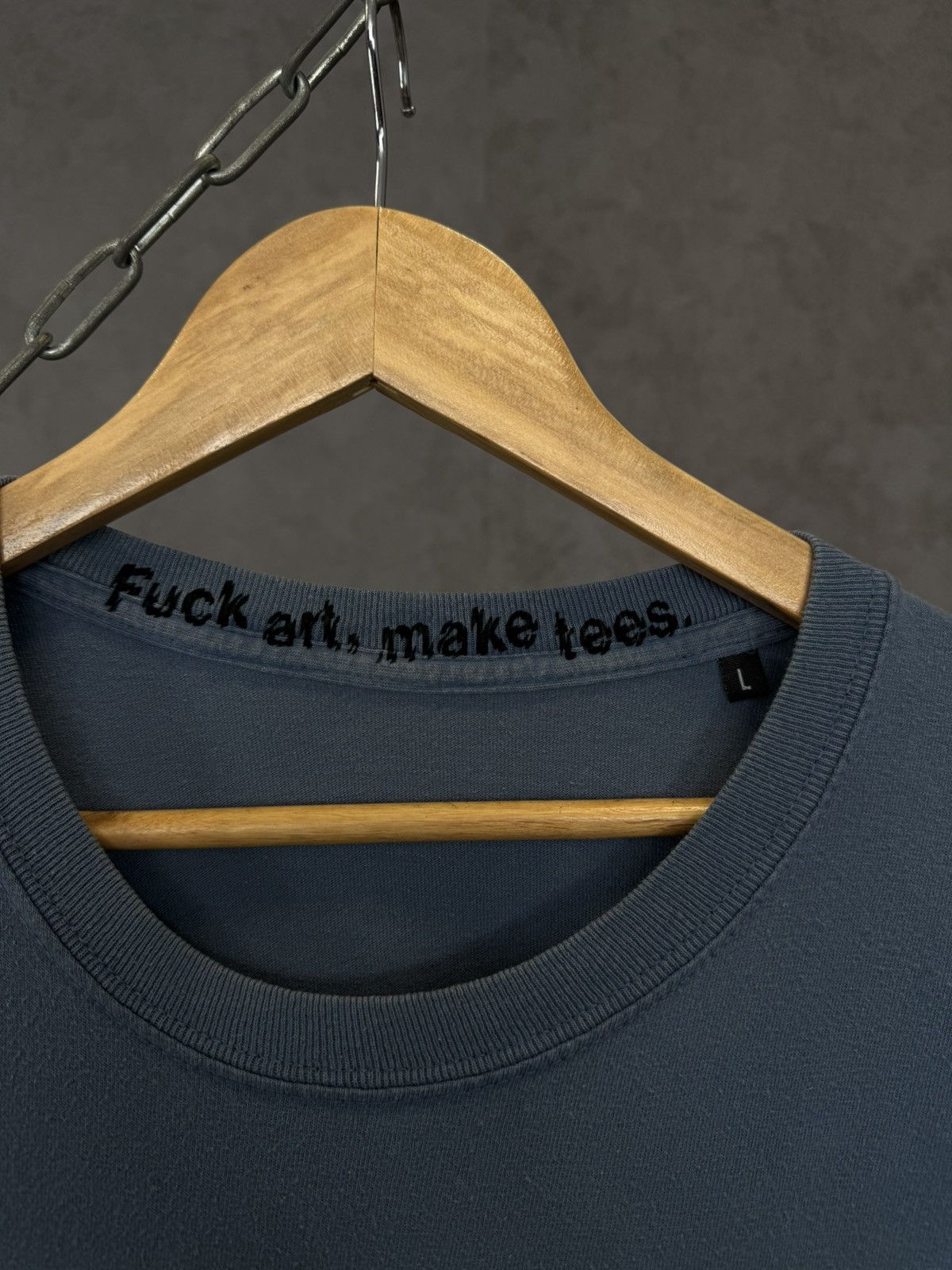 Fuck Art, Make Tees Fuck Art,Make tees Send Nudes streetwear center logo tee Size US L / EU 52-54 / 3 - 4 Thumbnail