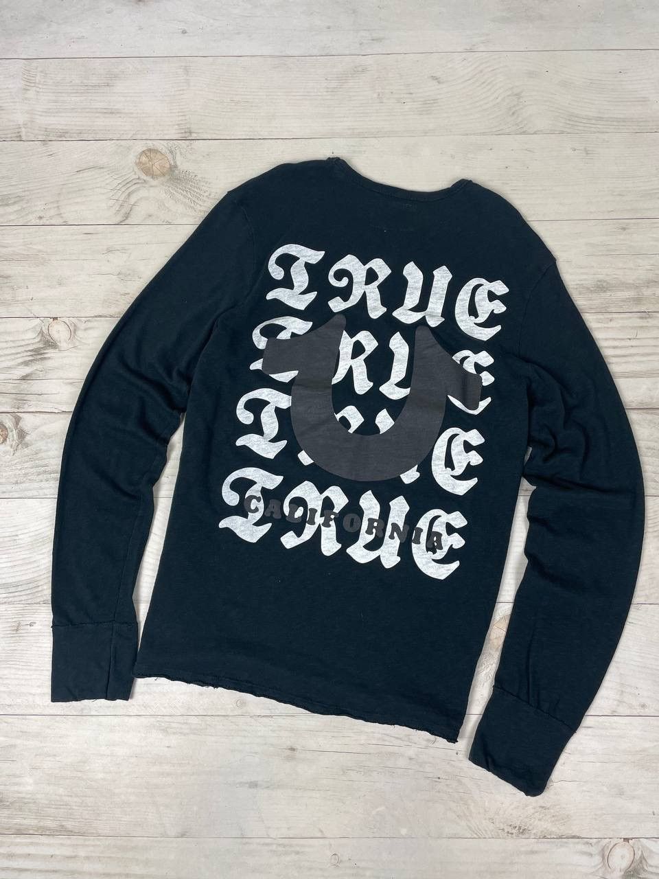 True Religion True Religion Long Sleeve T-Shirt California Big Logo Y2K Size US XL / EU 56 / 4 - 1 Thumbnail