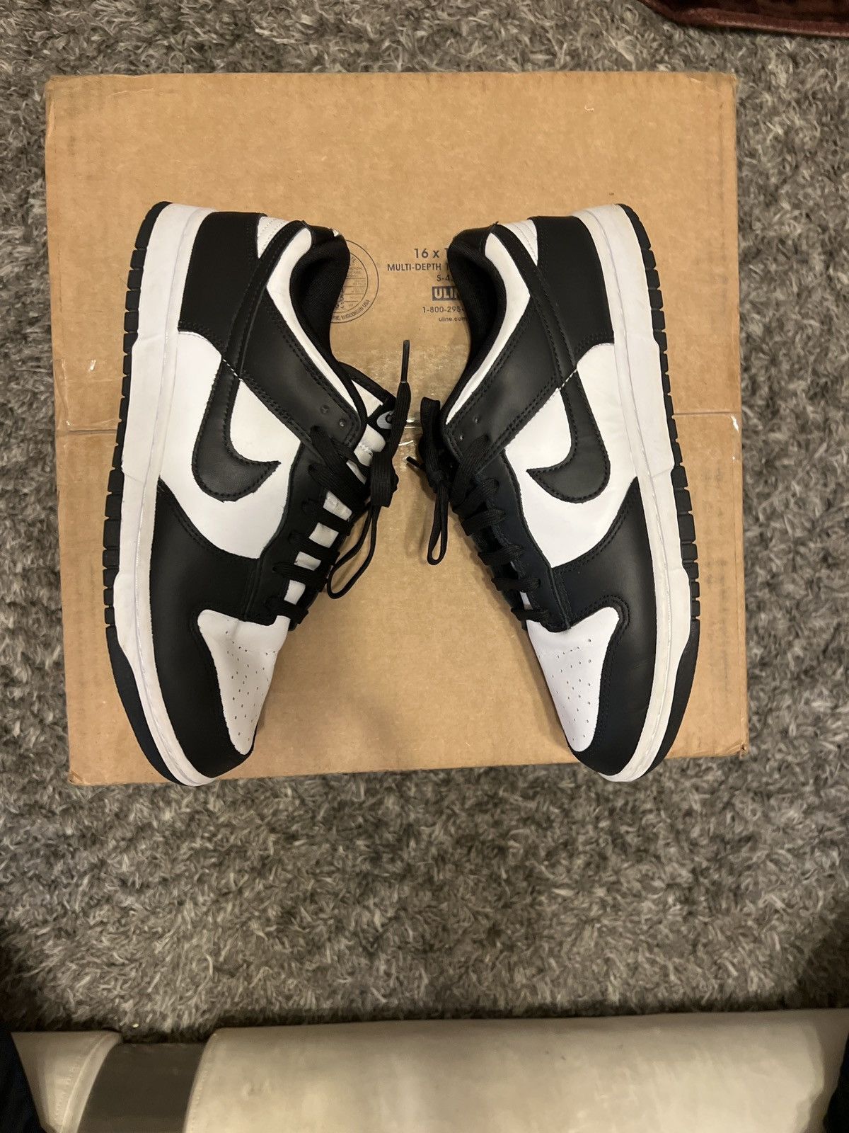 Nike Nike Dunk Low Panda Size US 11 / EU 44 - 3 Thumbnail