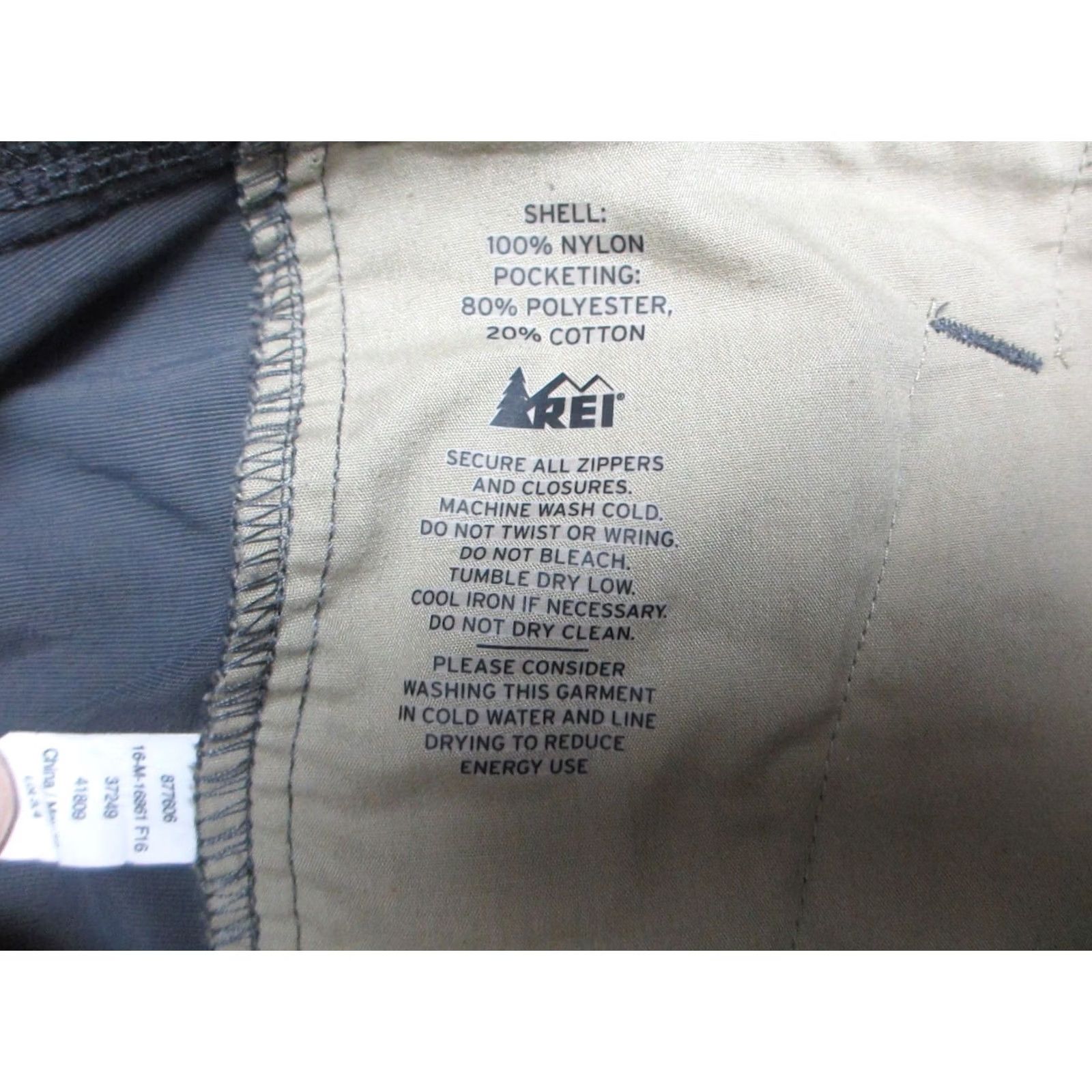 Vintage REI Pants Men's 30 X 31 Gray Outdoor Hiking Casual Pockets Size US 30 / EU 46 - 4 Thumbnail