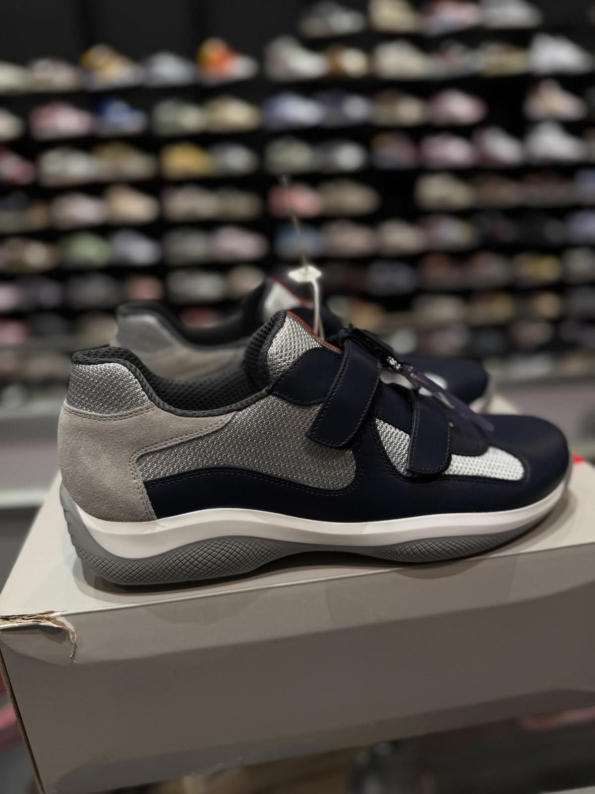 Prada Prada America’s Cup Double Strap Sneakers 9UK/10US NEW Size US 10 / EU 43 - 2 Thumbnail