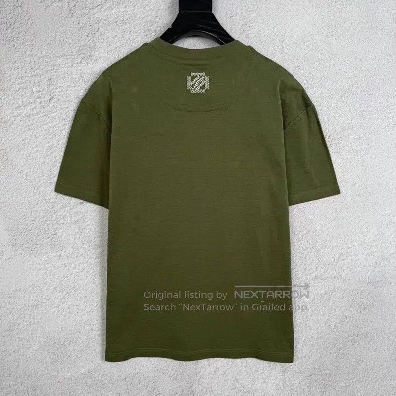 Louis Vuitton Louis Vuitton SS25 Solid Crew Neck Jacquard Embroidered Sh Size US M / EU 48-50 / 2 - 2 Thumbnail