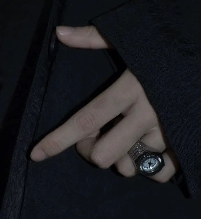 Japanese Brand × Vintage Avant garde fashion watch ring retro punk hip hop Size ONE SIZE - 5 Thumbnail