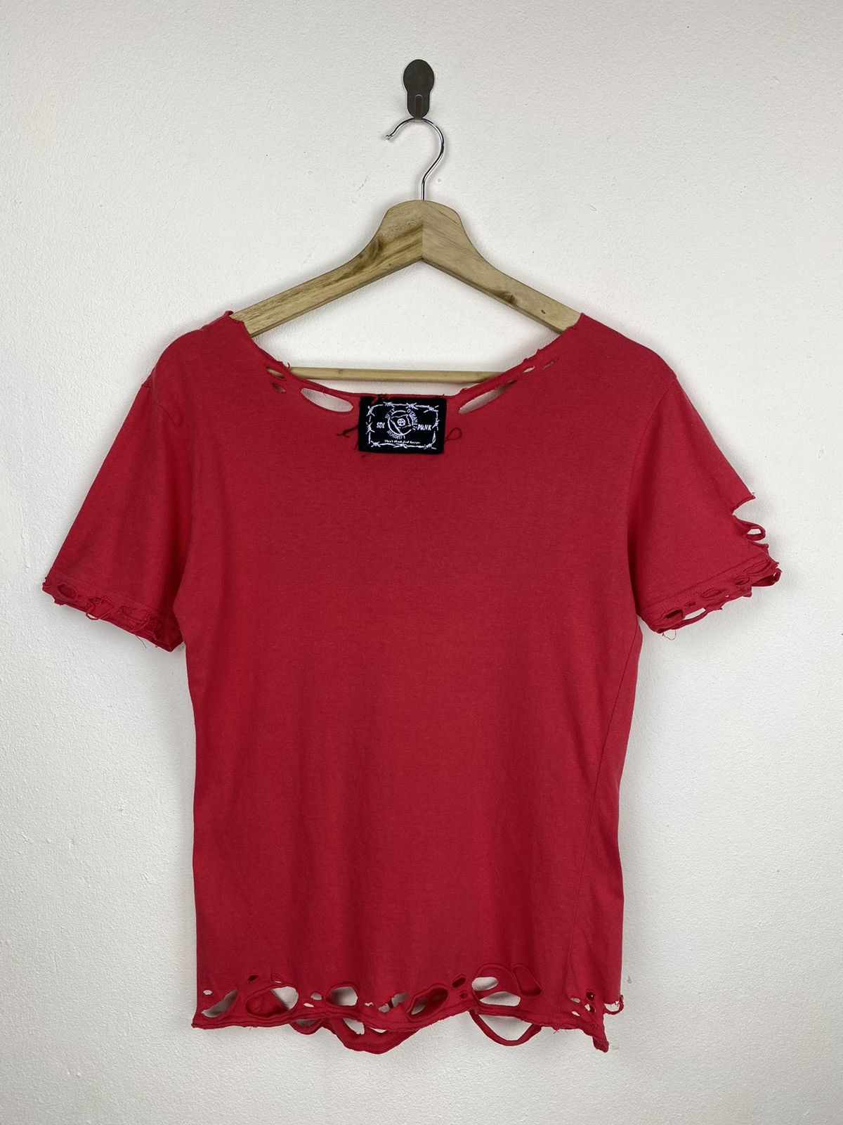 Seditionaries 💥RARE💥 Sexy Dynamite London “Anarchy” Punk Ripped Tshirt Size US XS / EU 42 / 0 - 12 Thumbnail