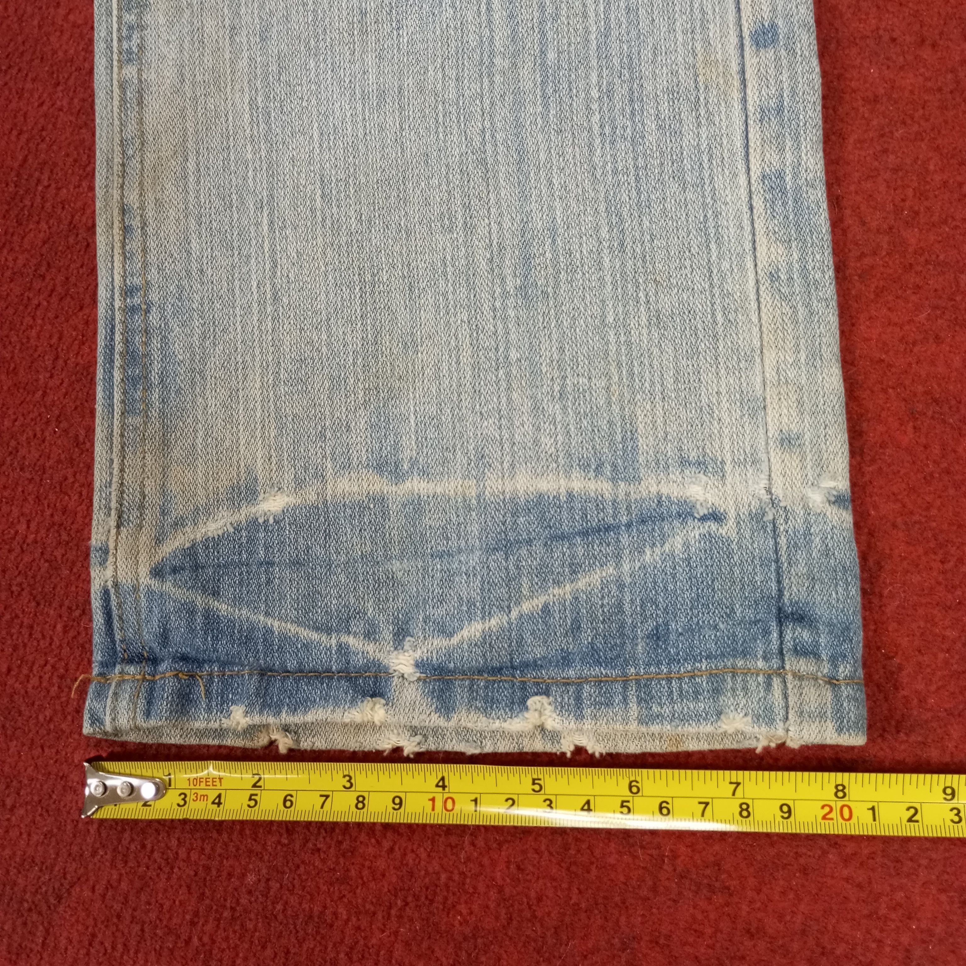 Vintage Point Loma Rising Design Rock Punk Style Jeans Size US 32 / EU 48 - 11 Thumbnail