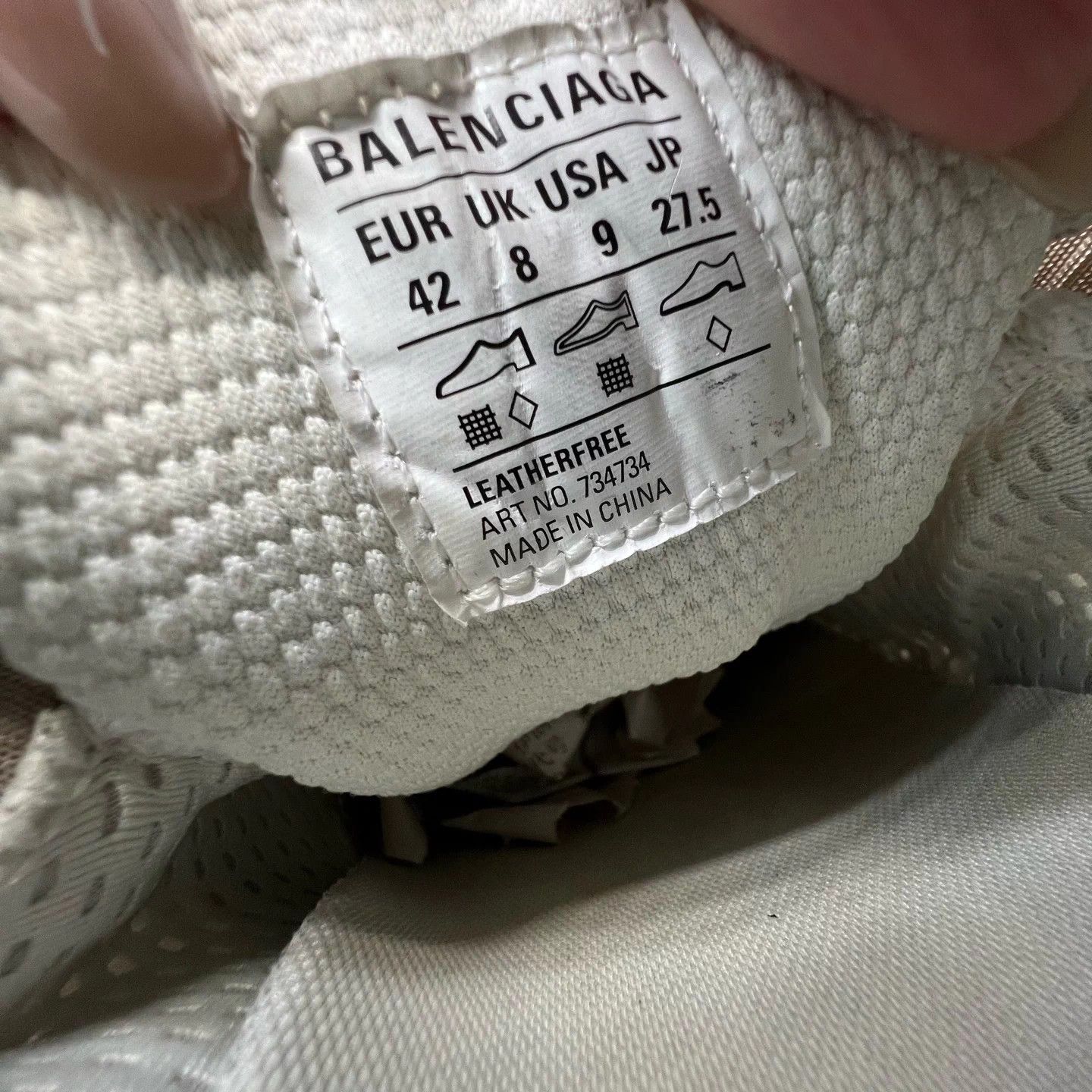 Balenciaga Balenciaga 3XL Light Gray 42 Near New 2x Worn Size US 9 / EU 42 - 8 Thumbnail