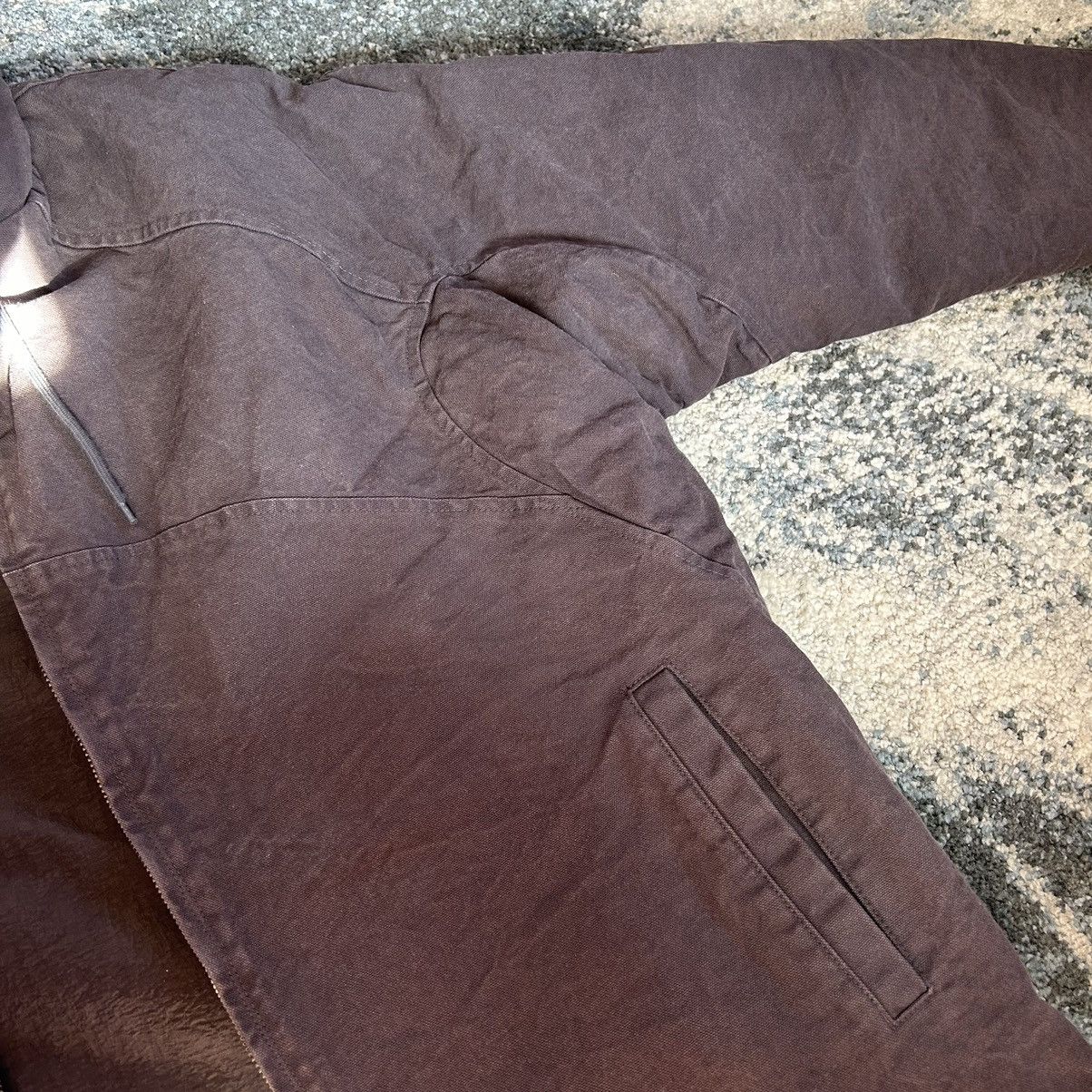 Other ABU BLUNT TOOL JACKET WiDE WASHED MUD BROWN CANVAS WORK COAT Size US XL / EU 56 / 4 - 7 Thumbnail