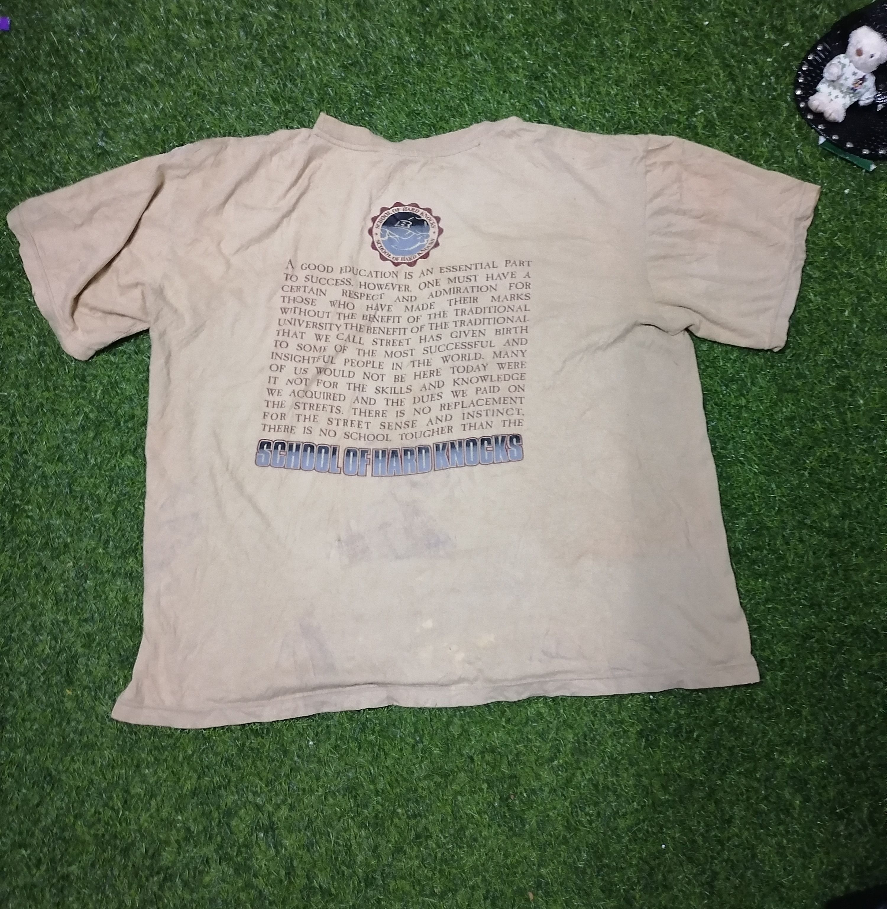 Vintage Schools Of Hard Knocks shirt vintage Size US XL / EU 56 / 4 - 2 Thumbnail