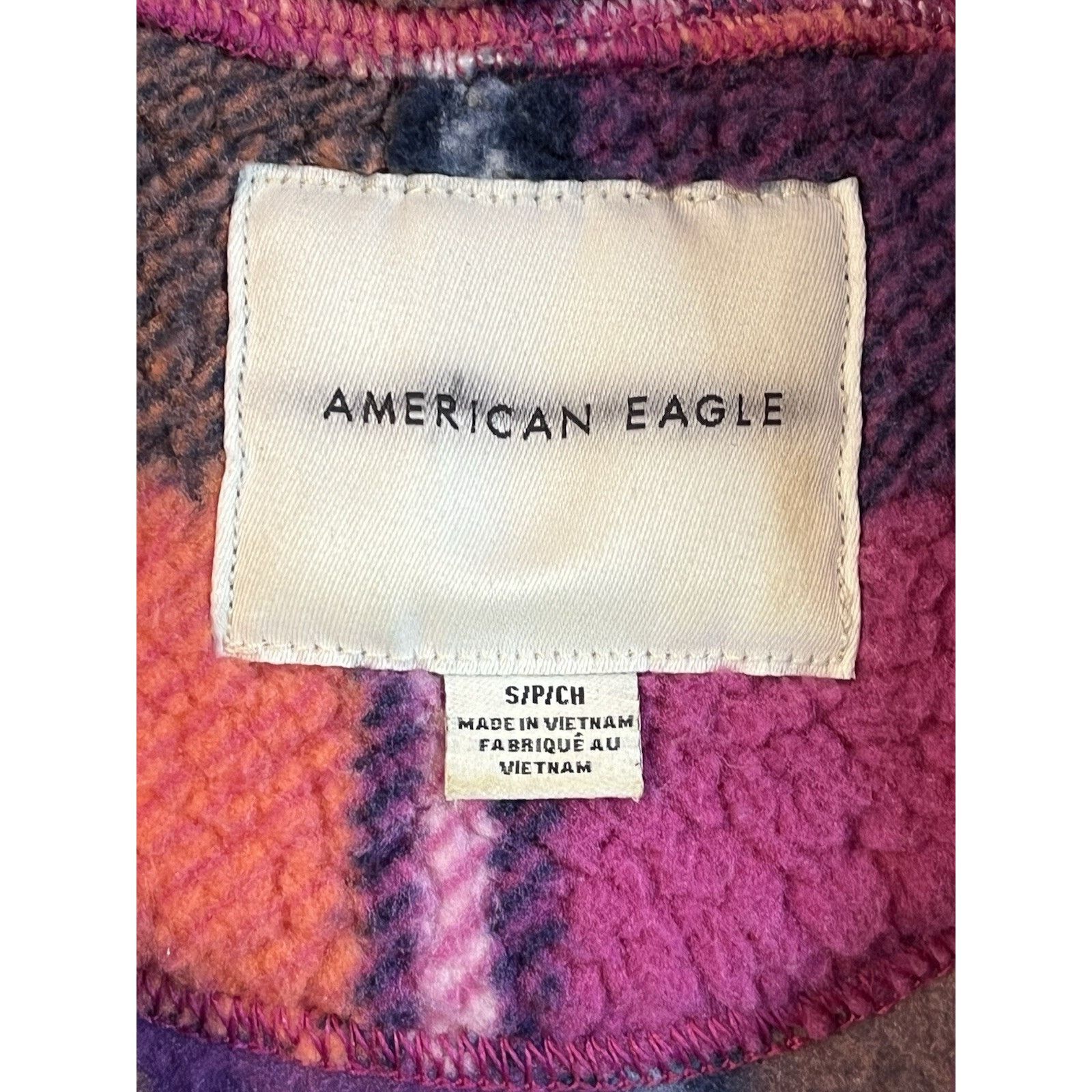 American Eagle Outfitters American Eagle Women’s S Pullover Neck Zip Pockets Soft Size S / US 4 / IT 40 - 2 Thumbnail