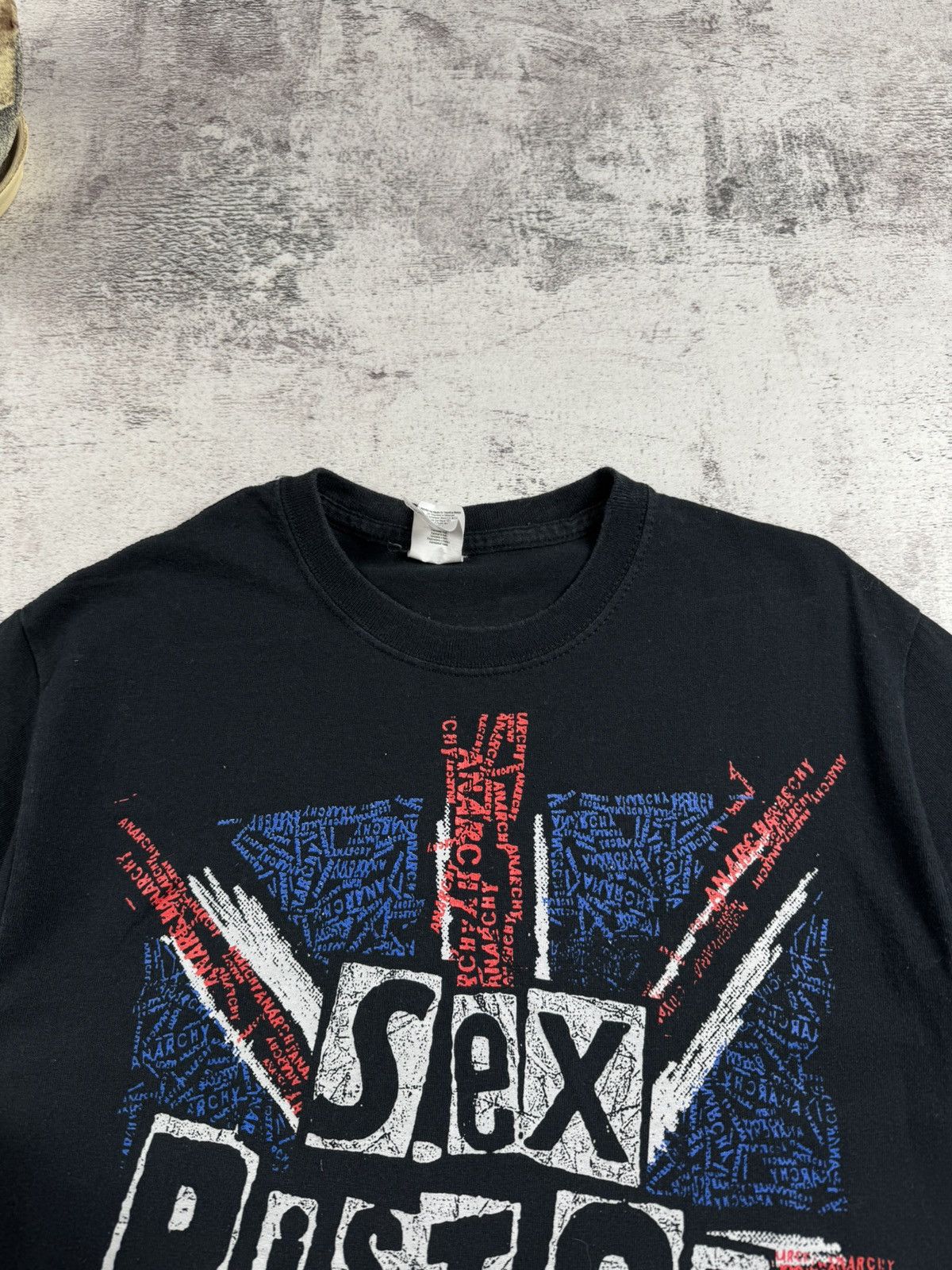 Band Tees SEX PISTOLS Gildan Rock Faded Merch Devil Jersey T Shirt Tee Size US S / EU 44-46 / 1 - 7 Thumbnail