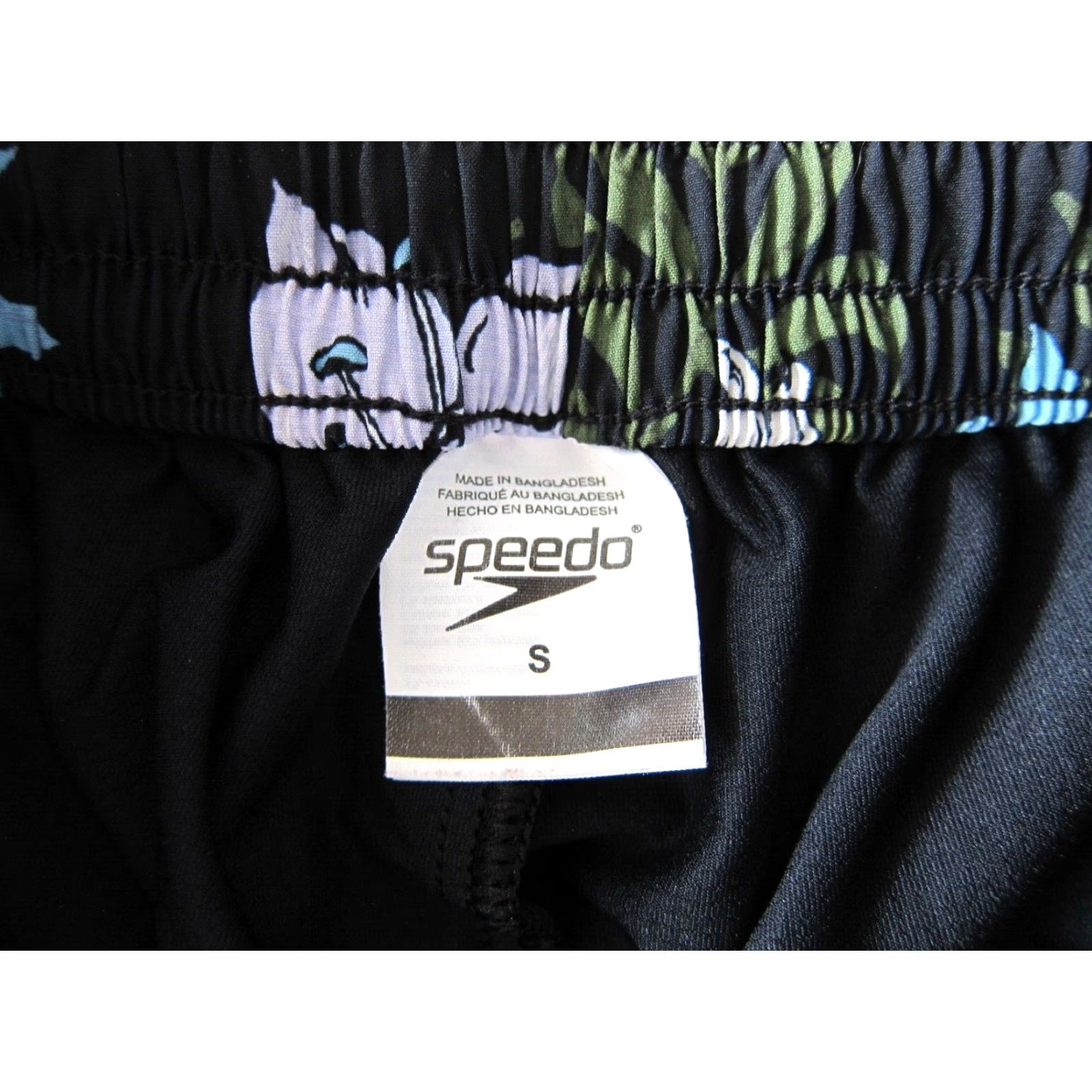 Speedo Speedo Black Green Blue Floral Short Lined Tennis Running Skort Women Small Size 28" / US 6 / IT 42 - 4 Thumbnail