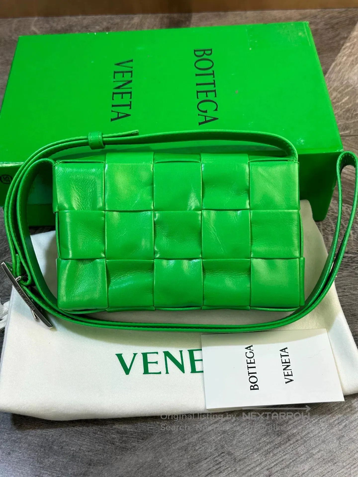Bottega Veneta BV Cassette 15 Grid Messenger Bag. Size ONE SIZE - 2 Thumbnail