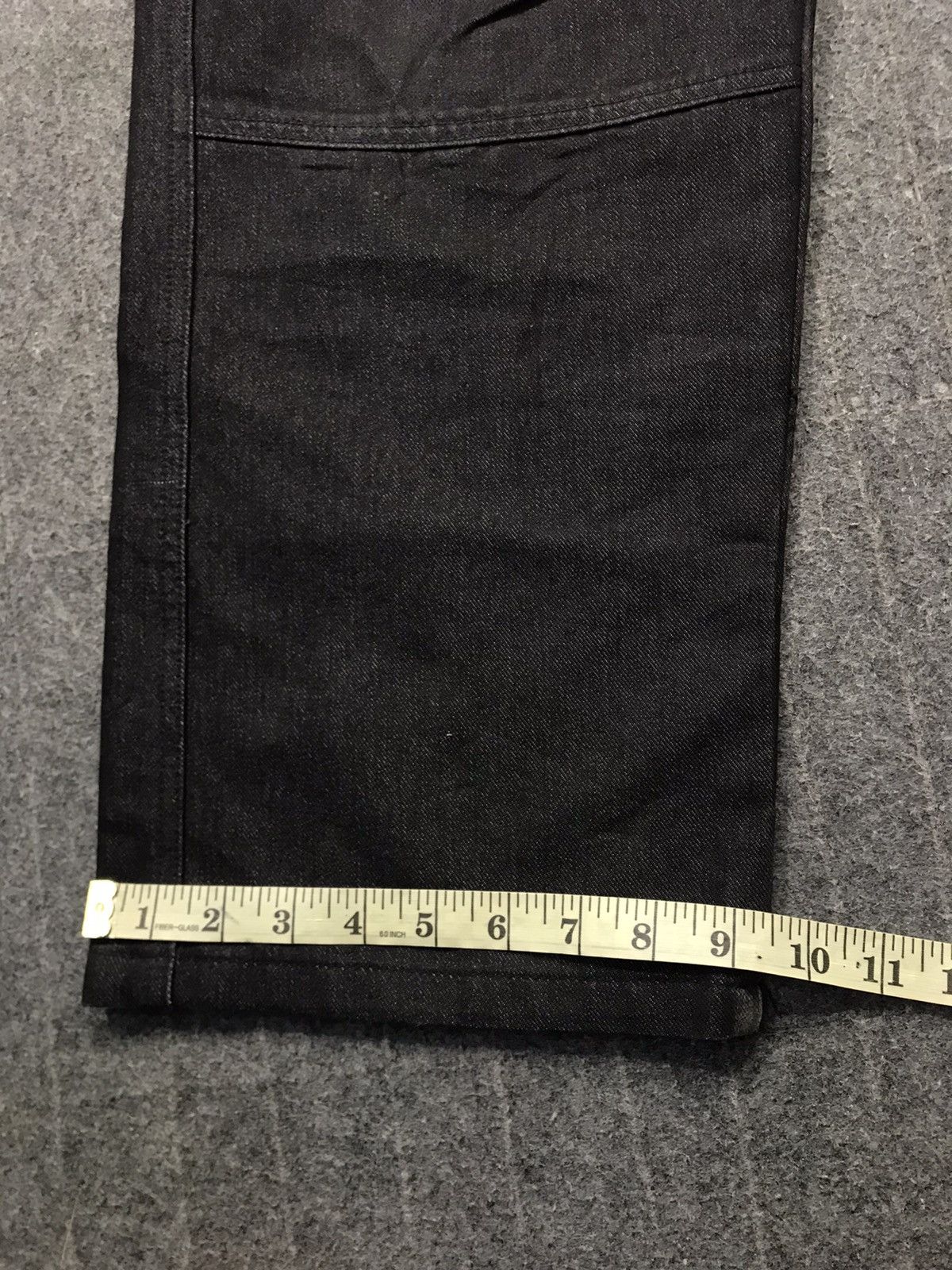 Japanese Brand Wrangler 700 Series Multipockets Denim Baggy Super Black Size US 32 / EU 48 - 12 Thumbnail