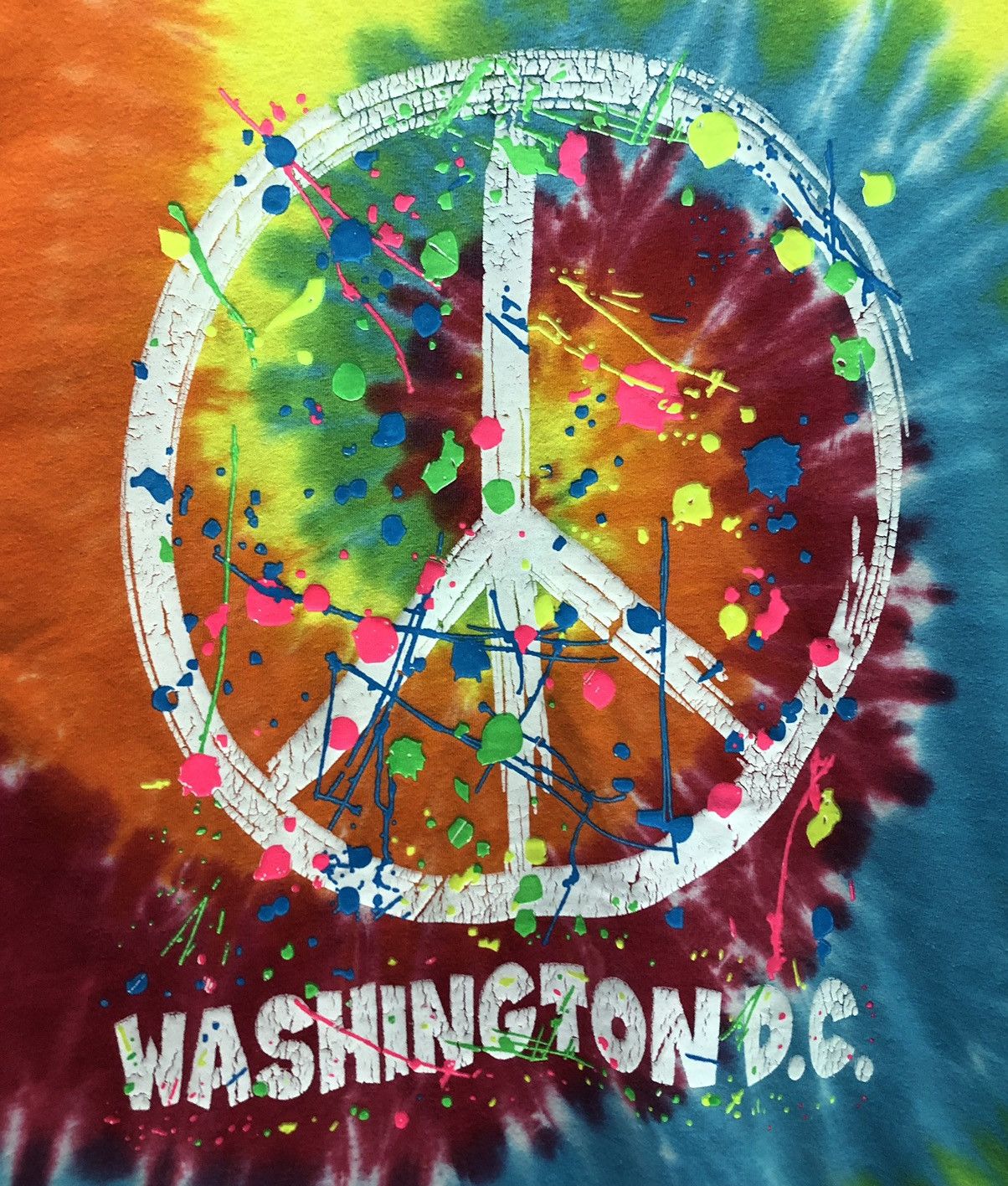 Vintage Vintage Pro Weight Washington D.C. T-Shirt Size US L / EU 52-54 / 3 - 3 Thumbnail