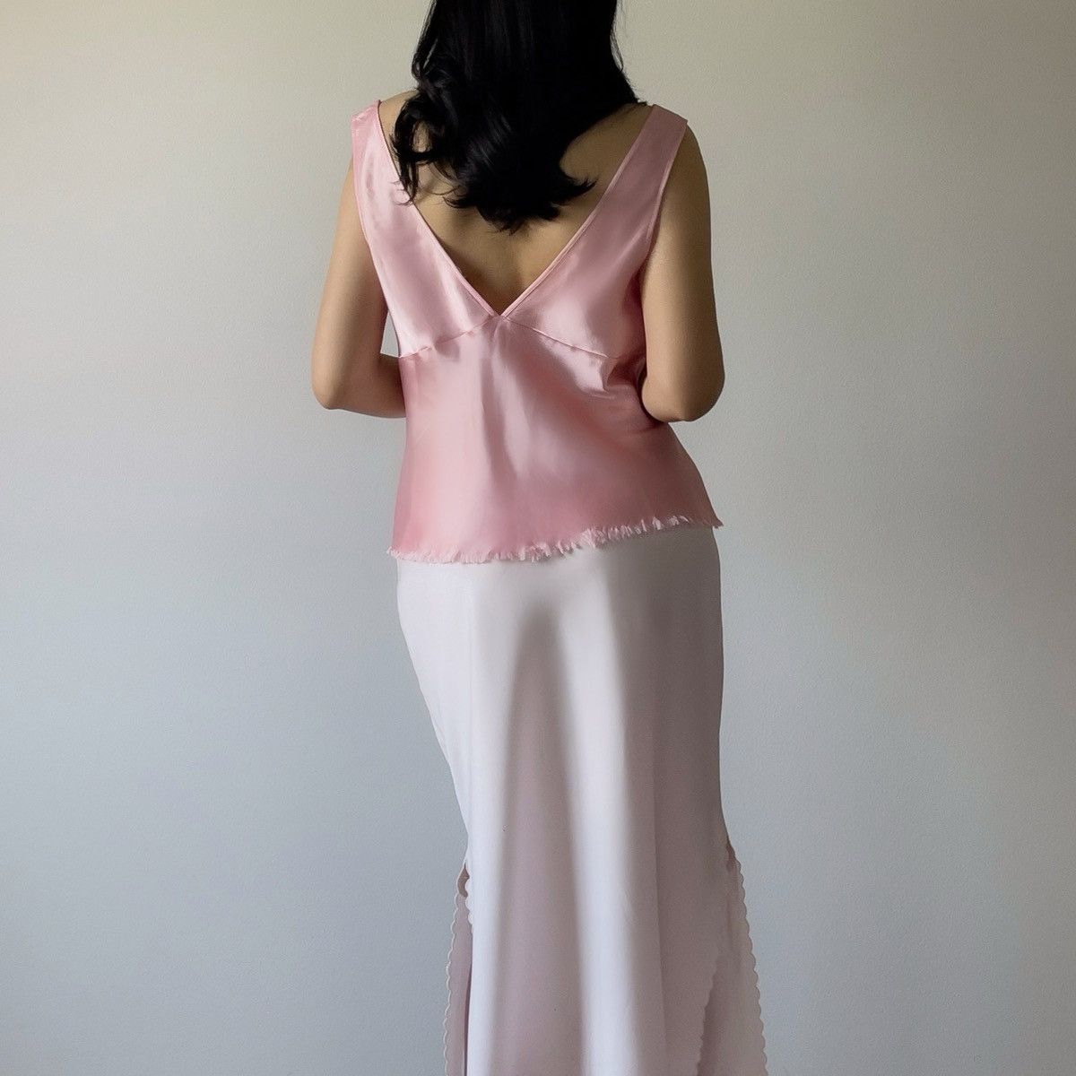 Victoria's Secret Romantic Pink Satin Top (Medium) Size M / US 6-8 / IT 42-44 - 8 Thumbnail