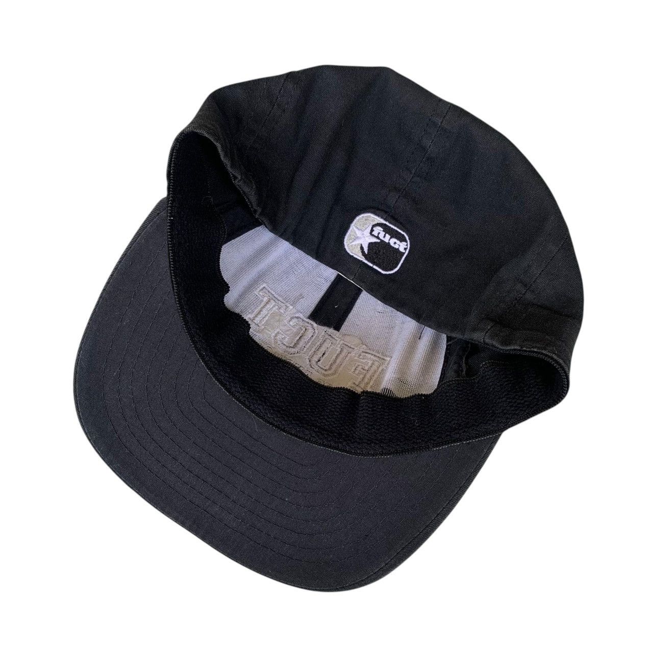 FUCT [SOLD] Vintage 90s FUCT Skateboards Flexfit Size ONE SIZE - 5 Thumbnail