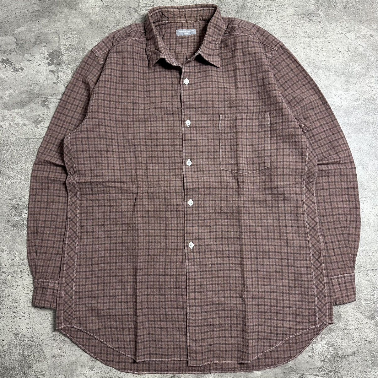 Comme des Garcons Homme HB-070460 Vintage Comme Des Garcons Homme flanel Size US L / EU 52-54 / 3 - 2 Thumbnail