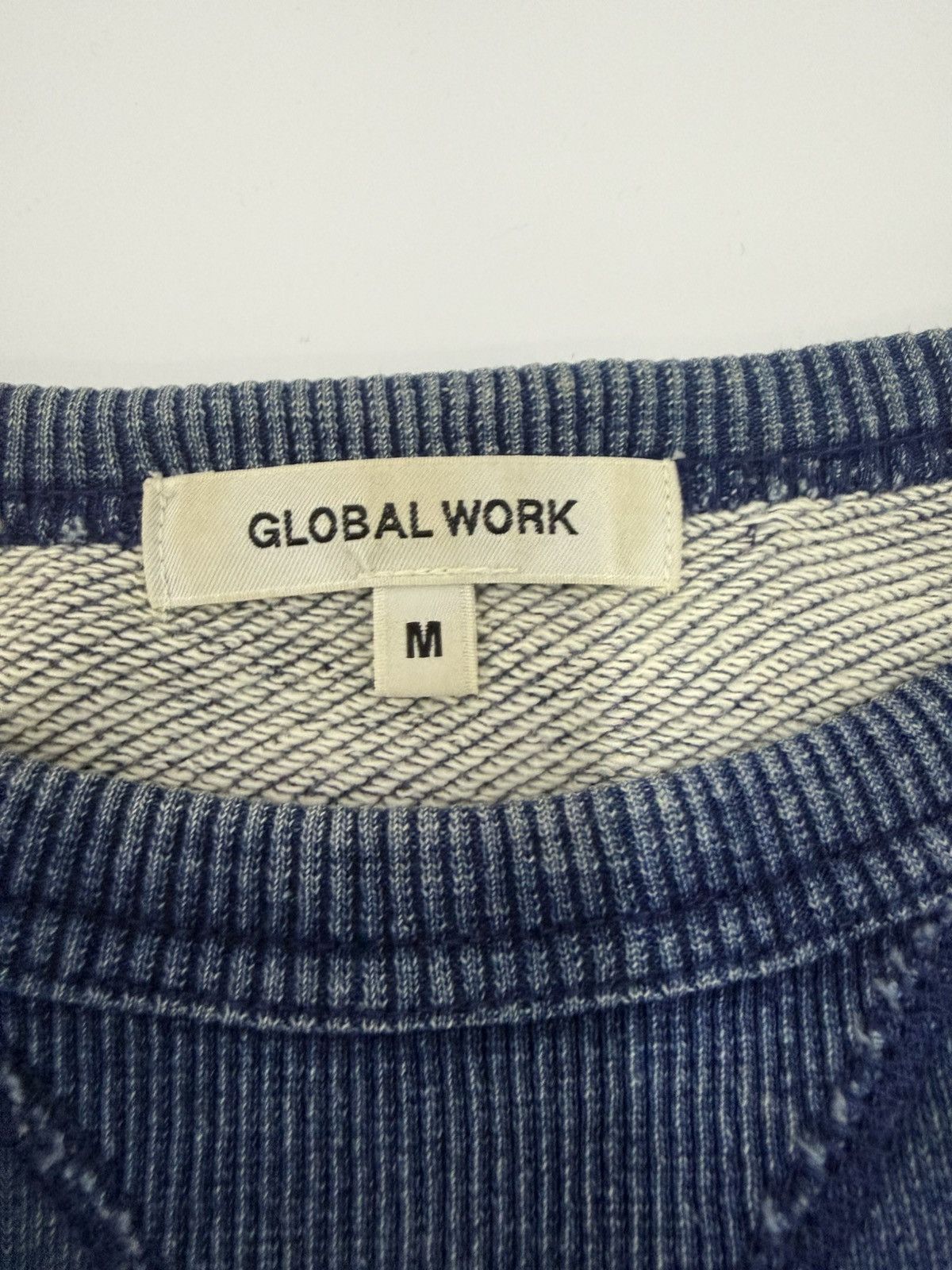 Global Work 🔥 Global Work Japan Heritage indigo blue Sweatshirt - M Size US M / EU 48-50 / 2 - 8 Thumbnail