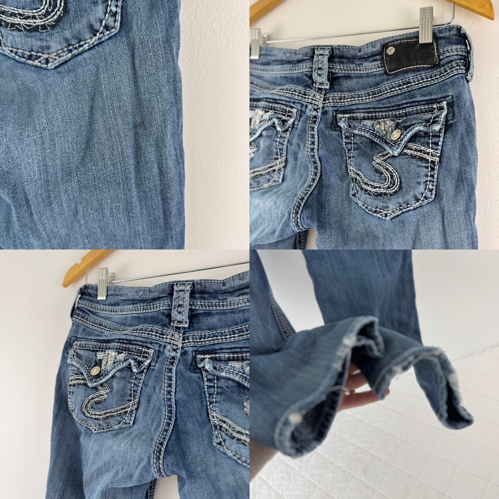 Silver Jeans Co. VINTAGE? No. Size 29" - 9 Thumbnail