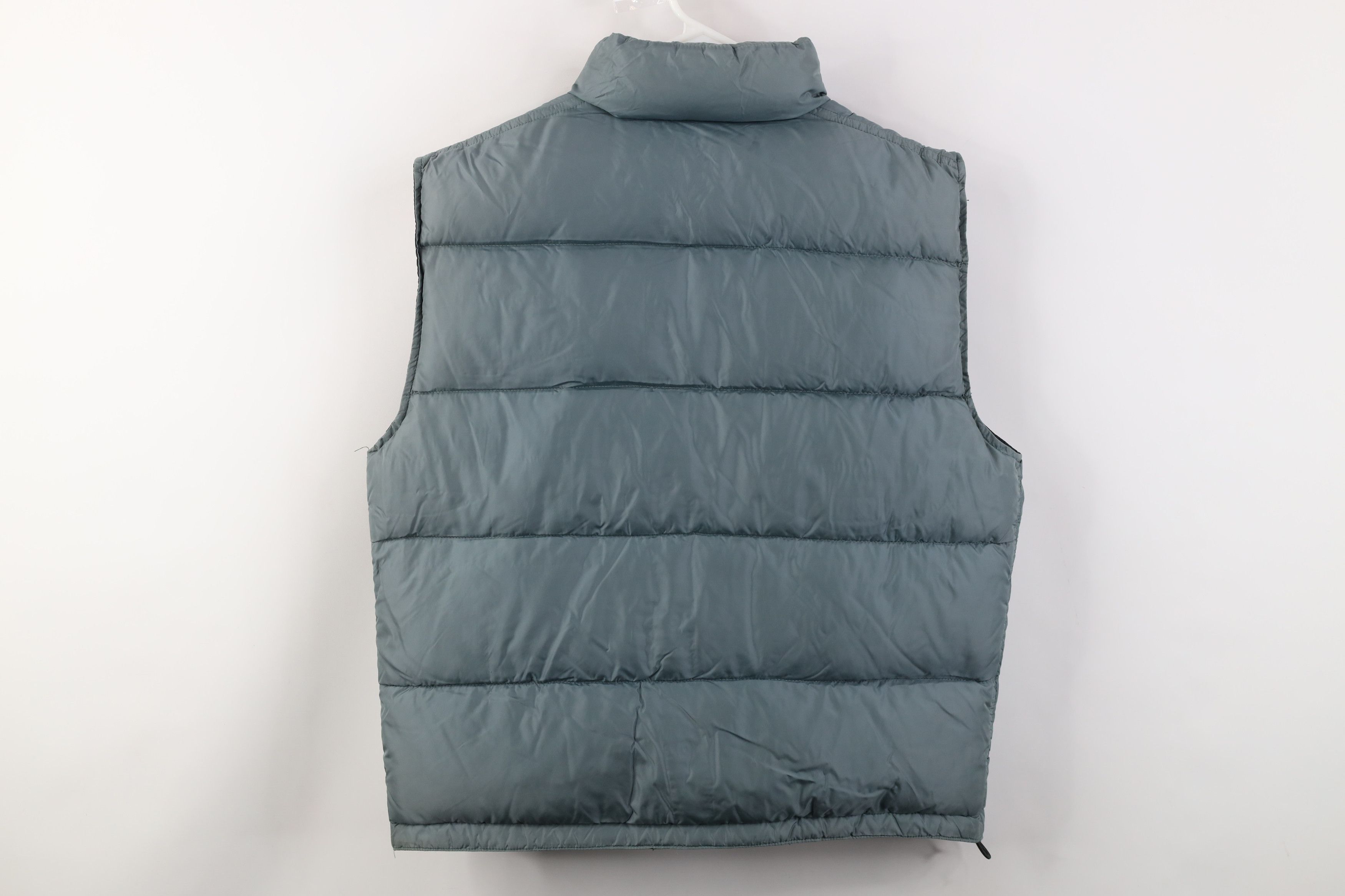 Vintage Vintage 90s Streetwear Goose Down Puffer Vest Jacket Teal Size M / US 6-8 / IT 42-44 - 13 Thumbnail