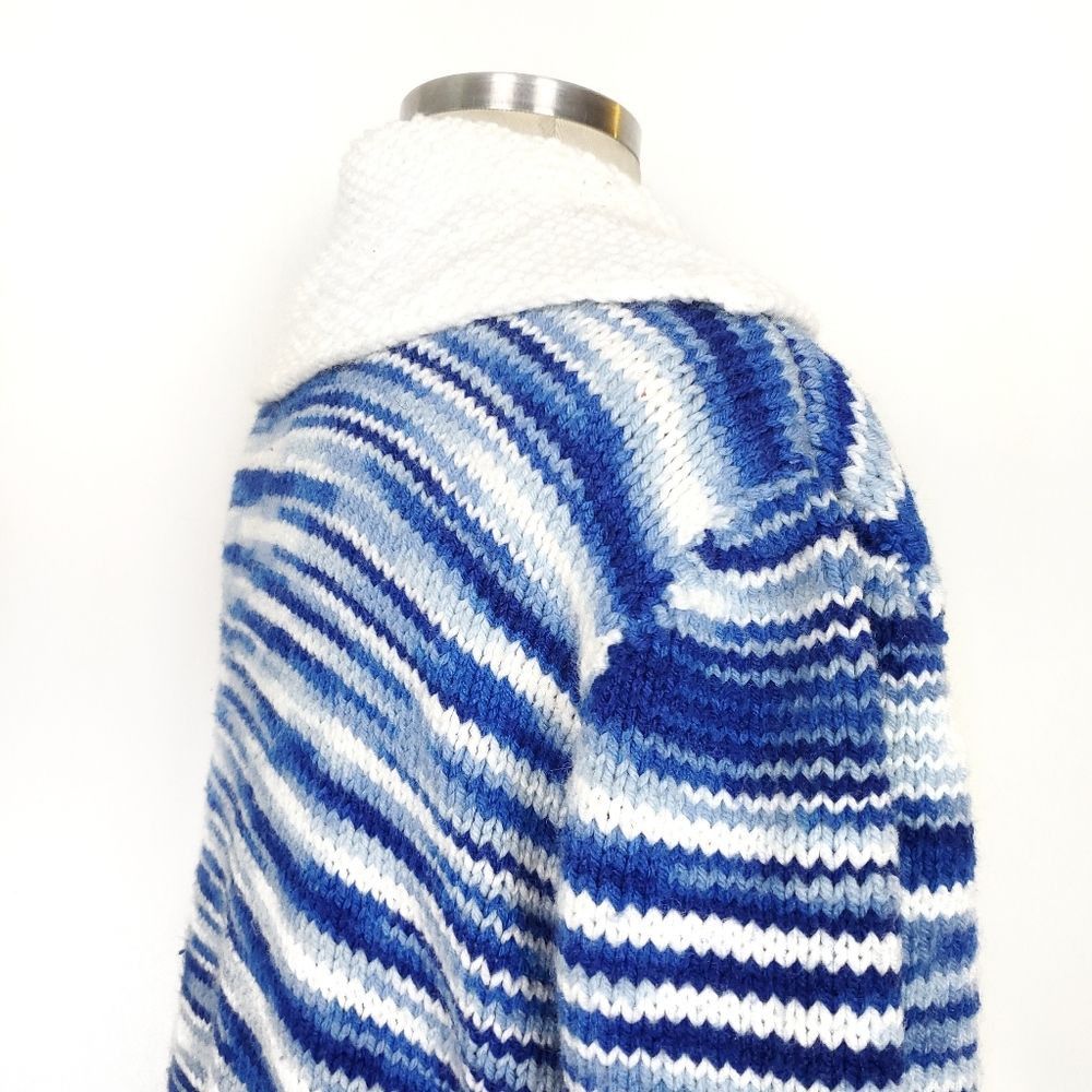 Vintage Comfy Knit Long Cardigan Button Down Sweater Jacket M-L Size L / US 10 / IT 46 - 5 Thumbnail