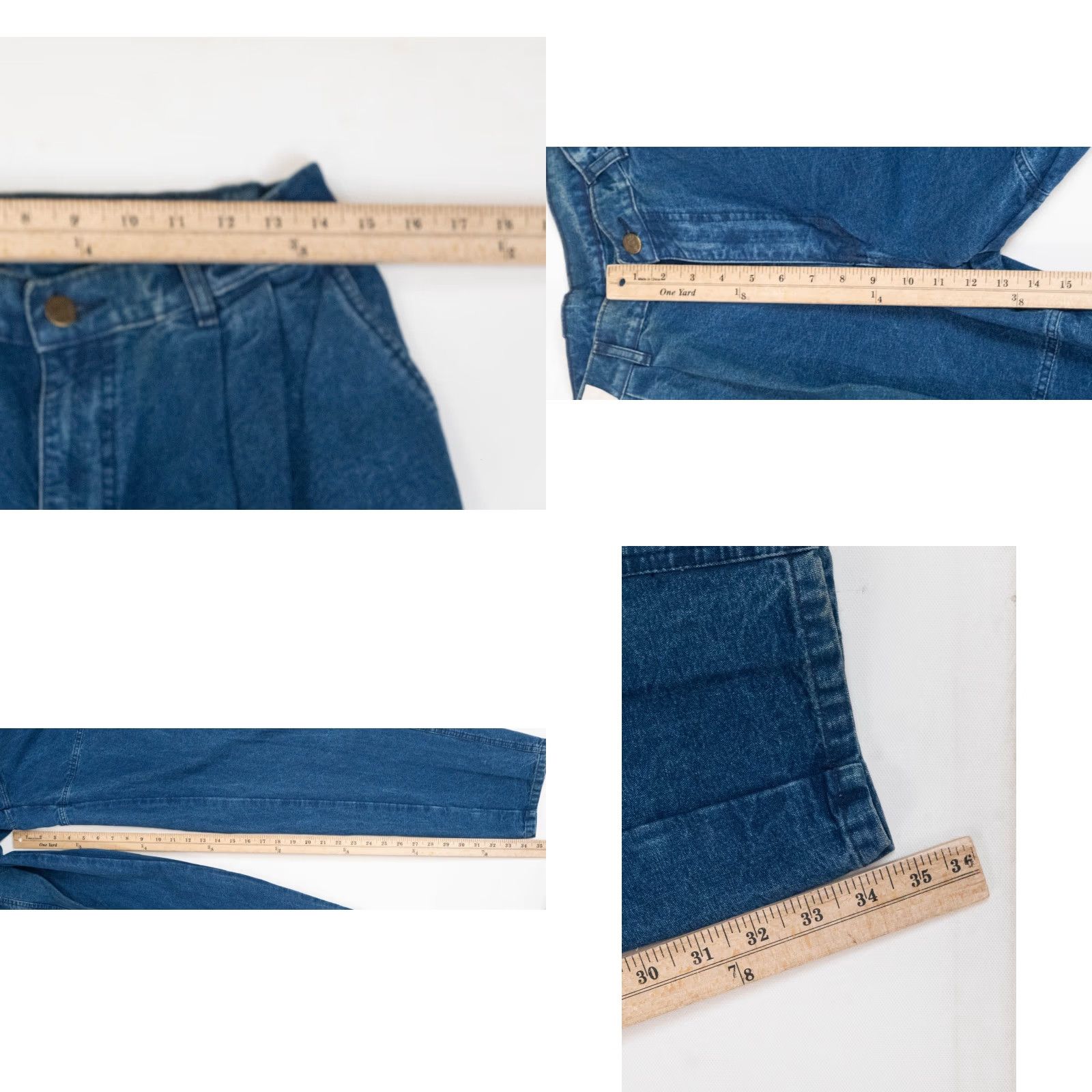 Lee VINTAGE True Lee jeans 30x34 Denim Stone Wash 1980s Deadstock Western 5-Pocket Zip 80s JCPenneys Lee Brand Mens jeans Size US 30 / EU 46 - 9 Thumbnail