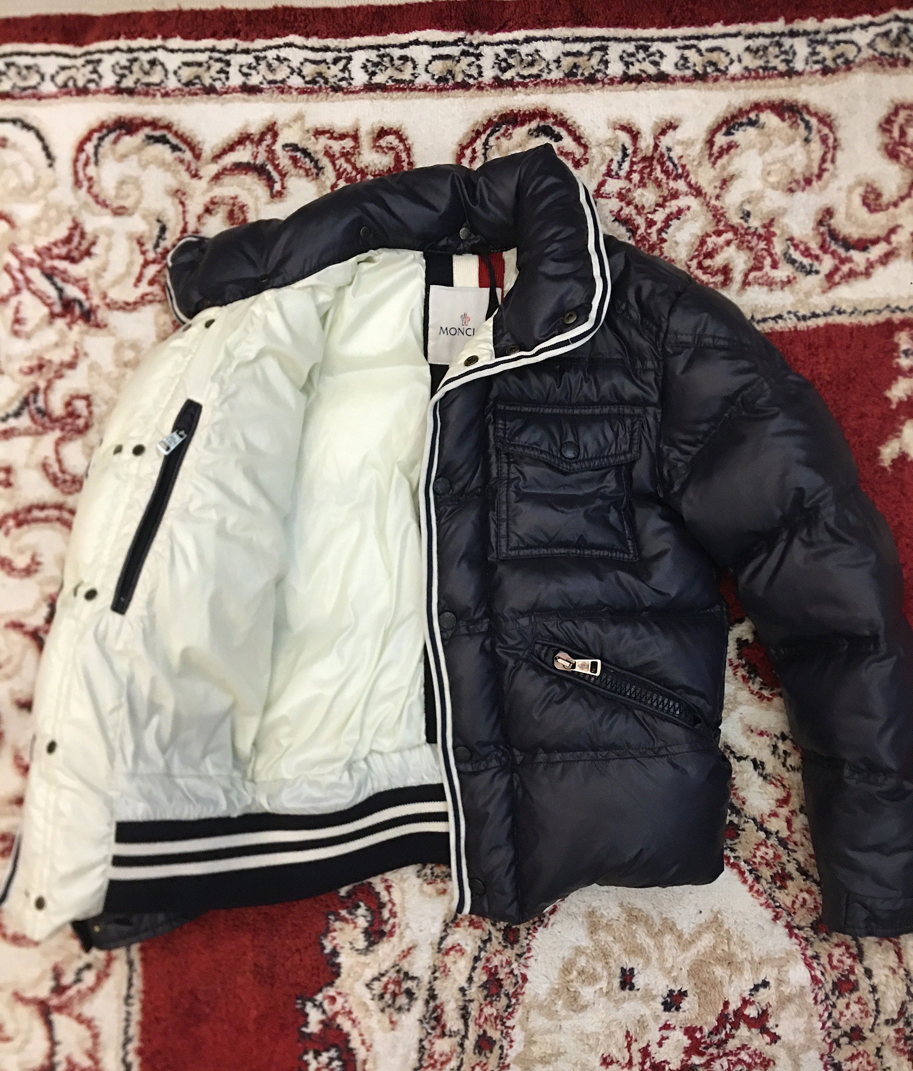 Moncler Moncler Mens Jacket 0 Xs Purple Branson Down Puffer Size US XS / EU 42 / 0 - 3 Thumbnail
